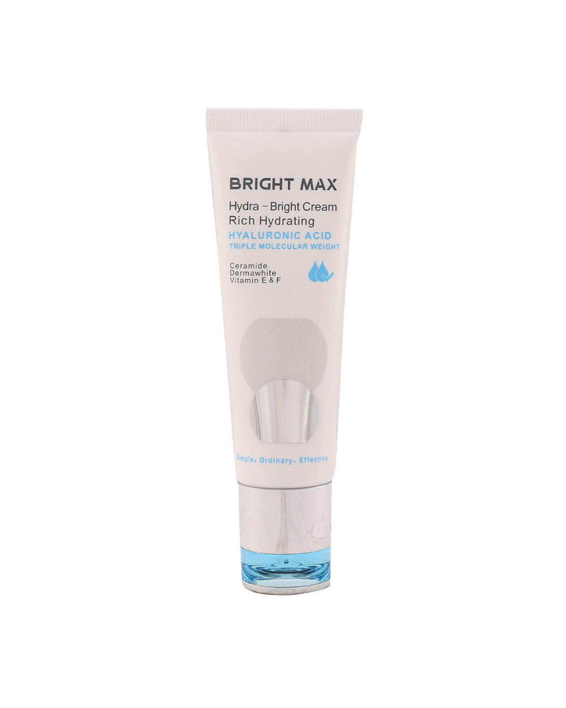 کرم آبرسان برایت مکس Bright Max سری هیدرا برایت مدل Rich Hydrating حجم 50ml