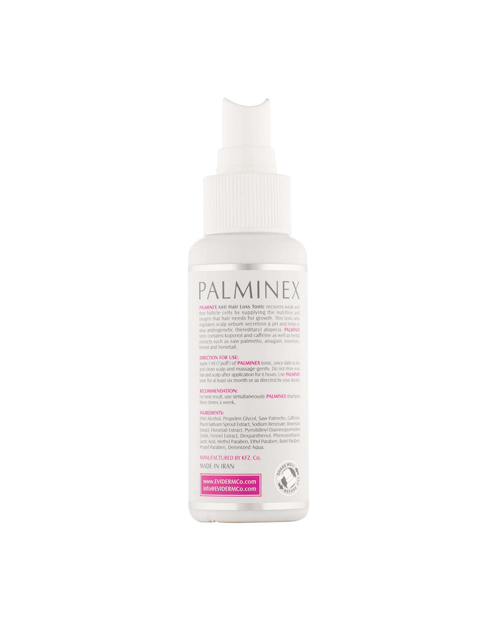تونیک تقویت کننده مو اویدرم Eviderm حجم 80ml