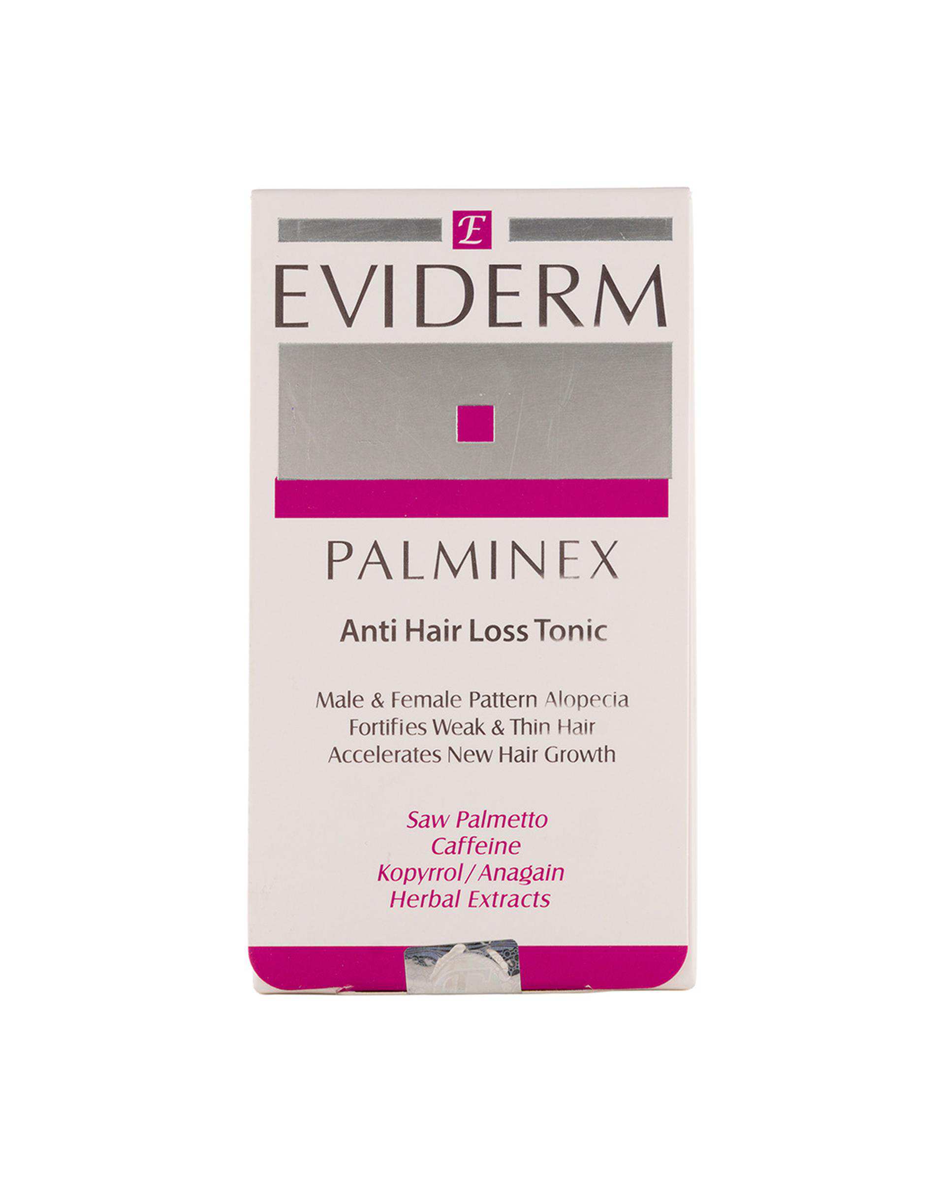 تونیک تقویت کننده مو اویدرم Eviderm حجم 80ml