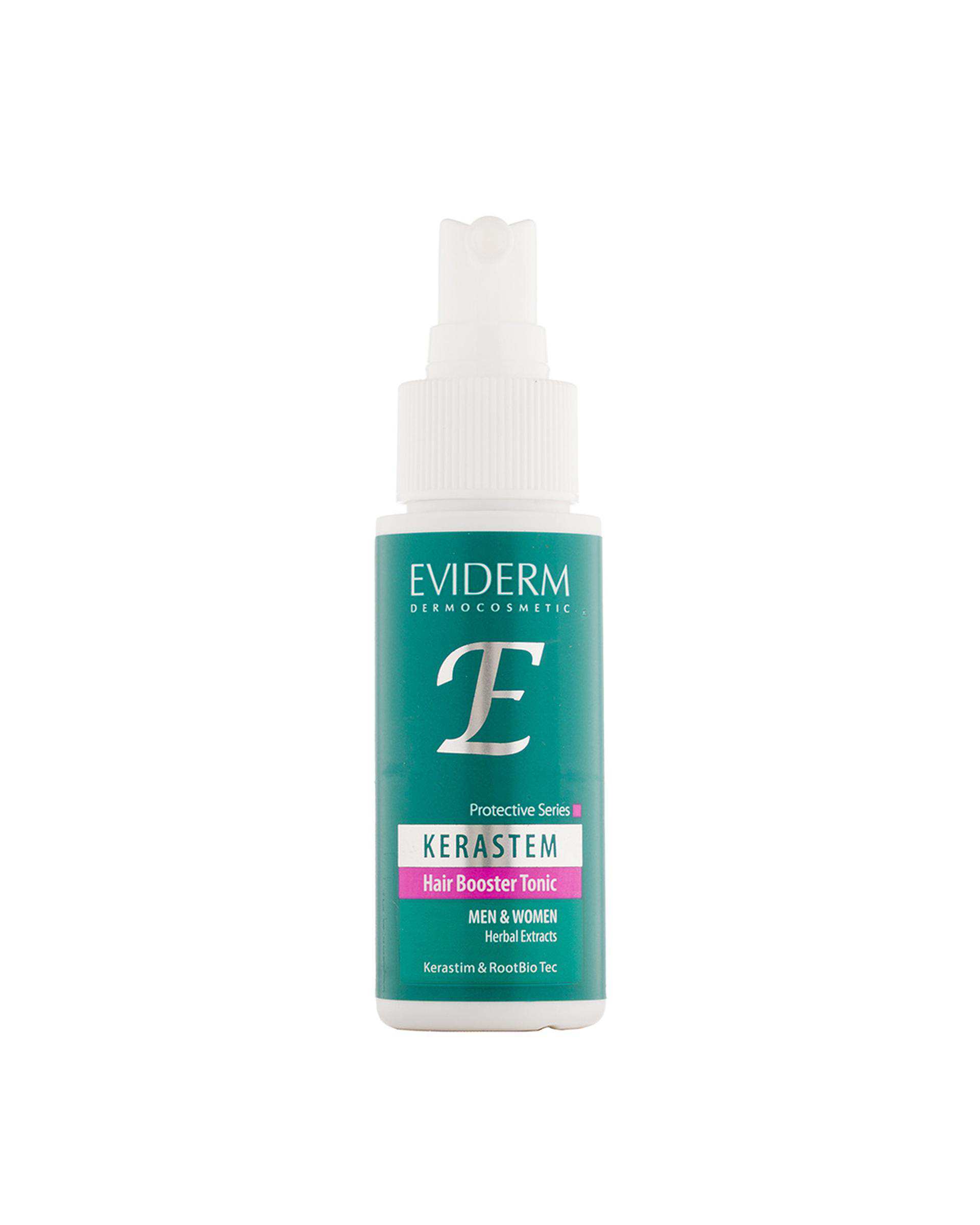 تونیک تقویت کننده مو اویدرم Eviderm مدل Kerastem حجم 60ml