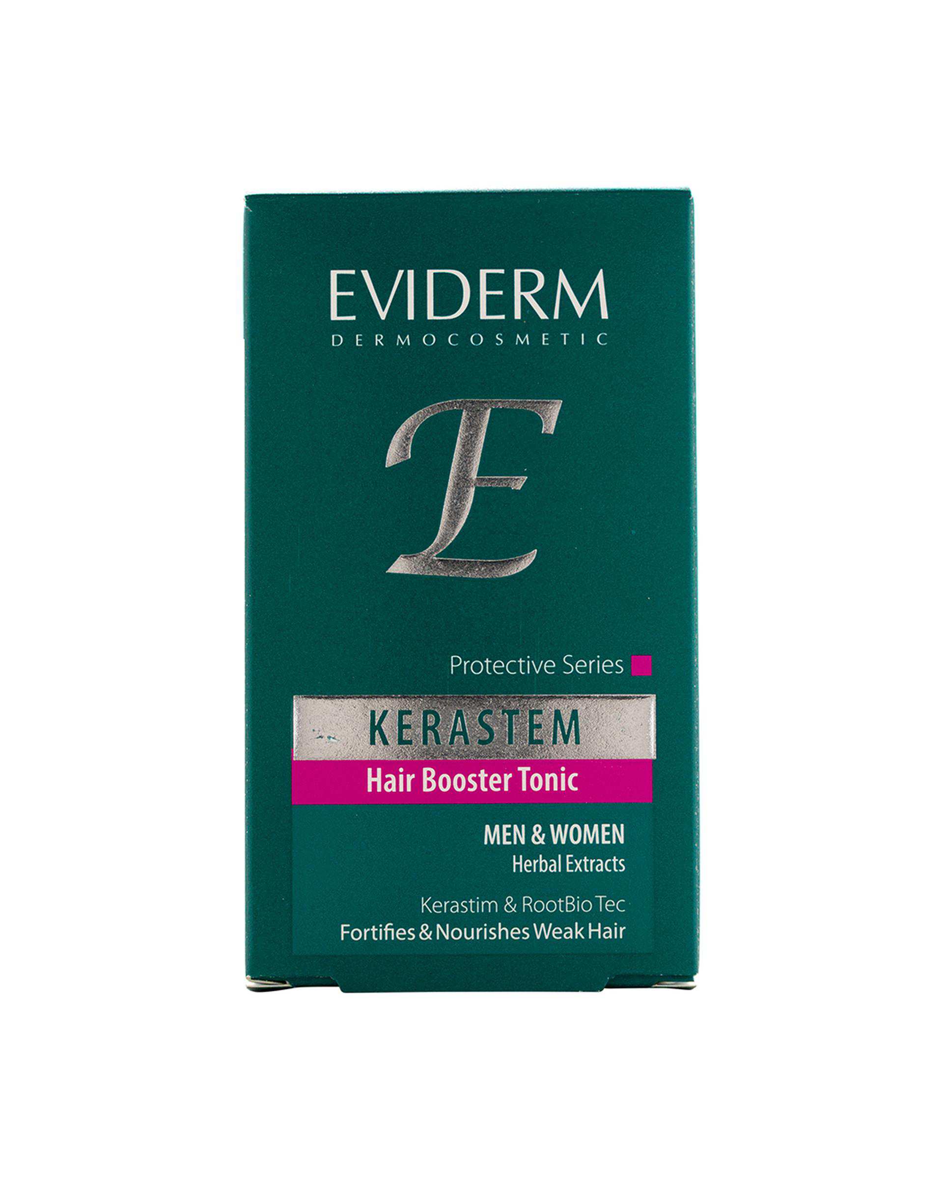 تونیک تقویت کننده مو اویدرم Eviderm مدل Kerastem حجم 60ml