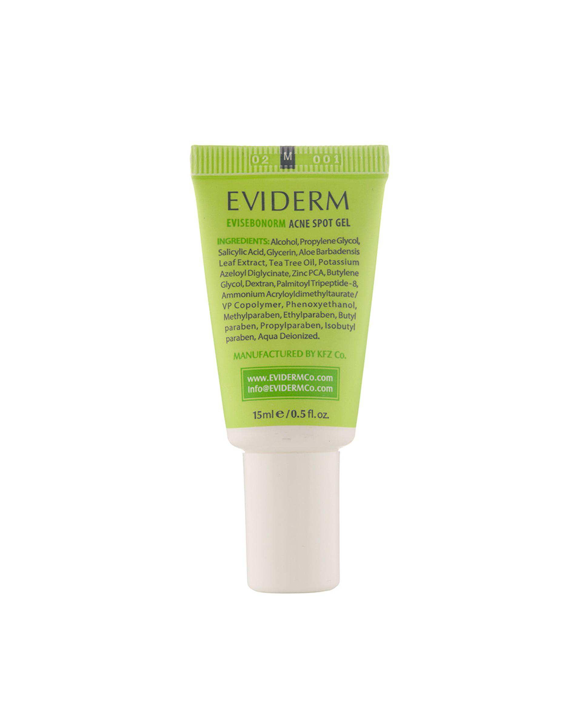 ژل موضعی ضد جوش اویدرم Eviderm حجم 15ml