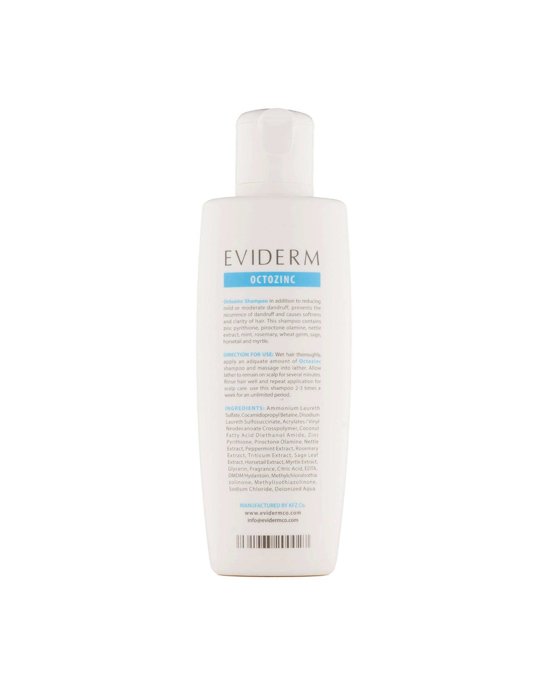 شامپو مو روزانه ضد شوره اویدرم Eviderm حاوی عصاره گیاهی حجم 250ml