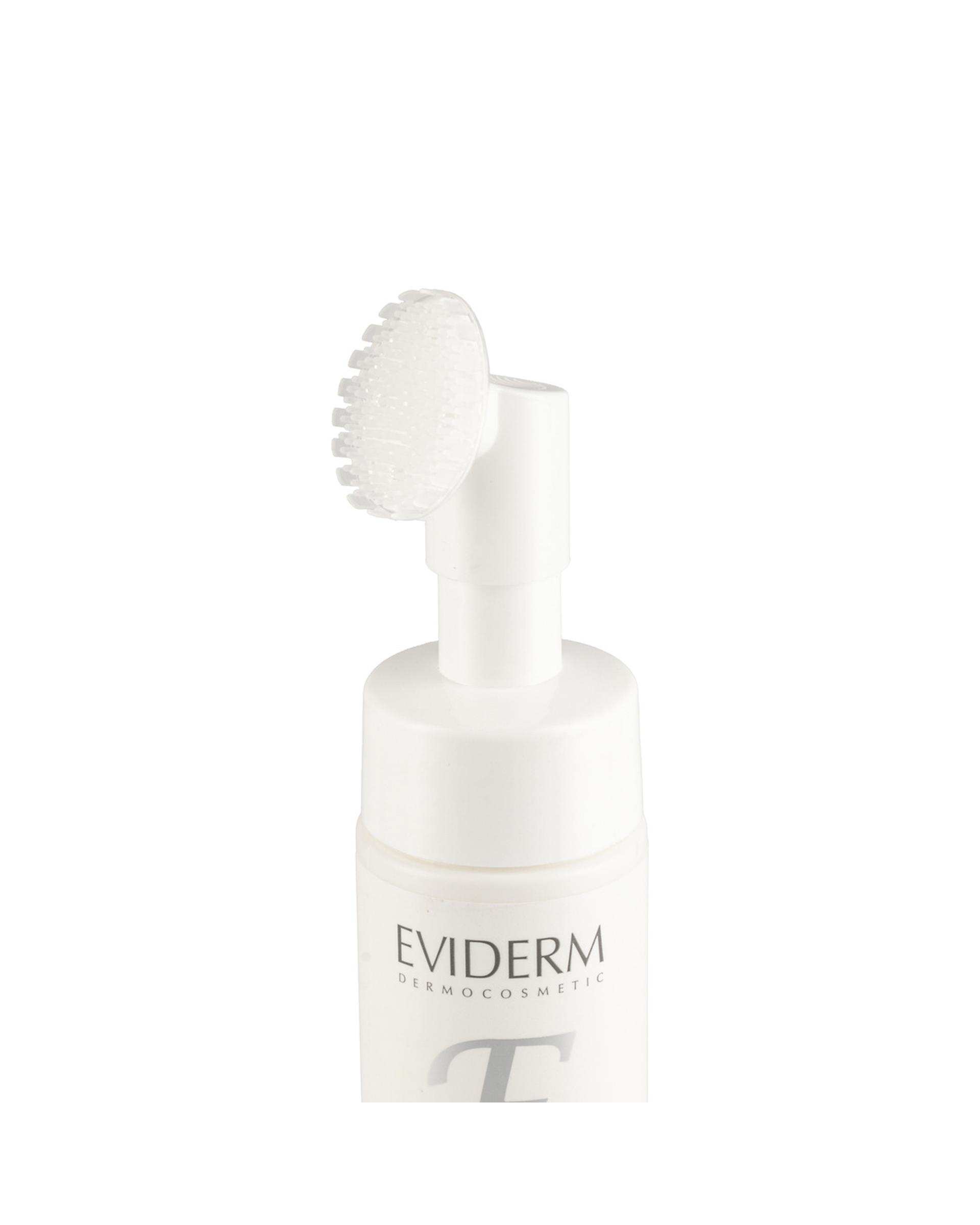 فوم شستشوی صورت اویدرم Eviderm مناسب انواع پوست حاوی مشتق ویتامین C حجم 150ml