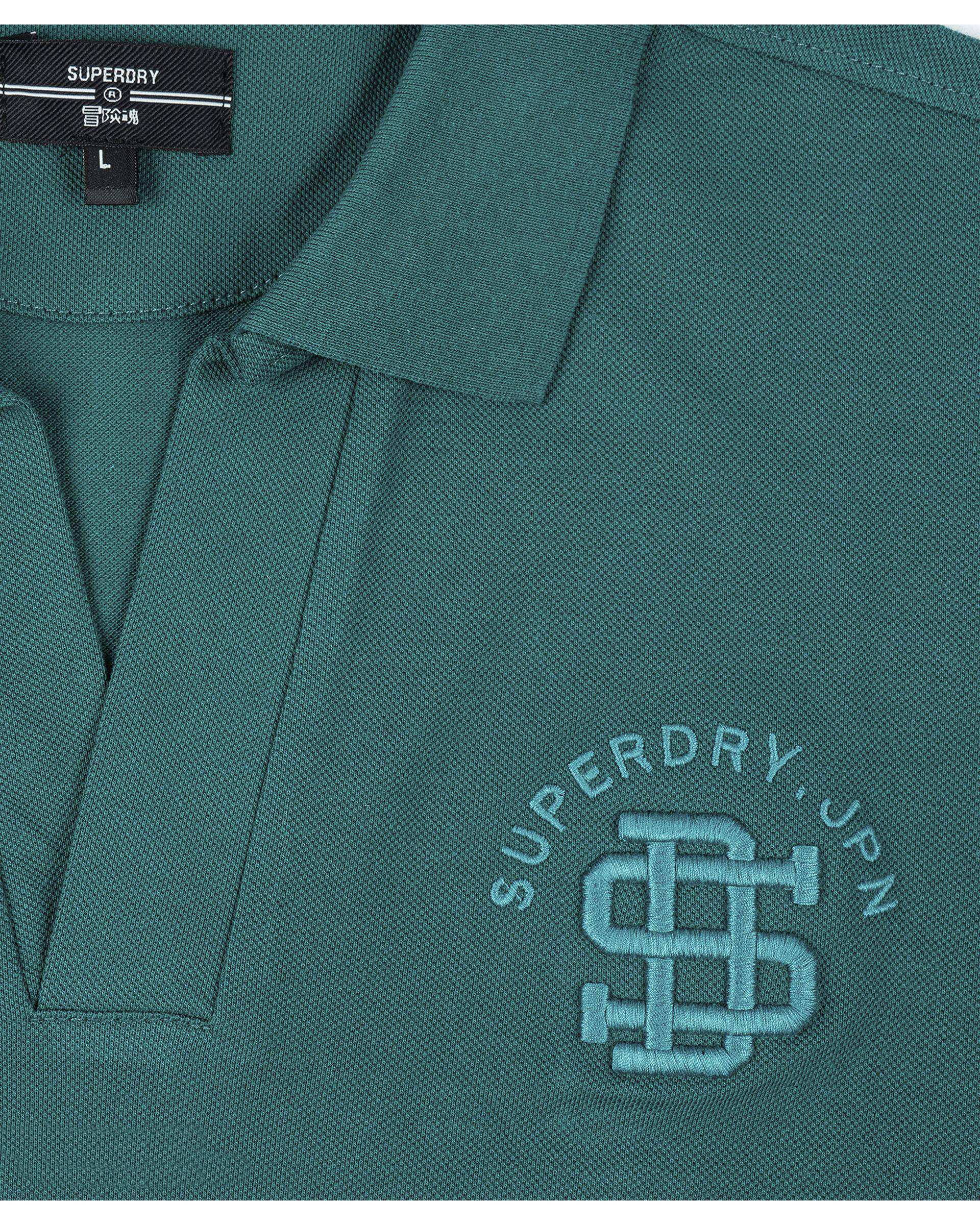 پولوشرت مردانه سبز سوپرداری superdry کد M11S52104N