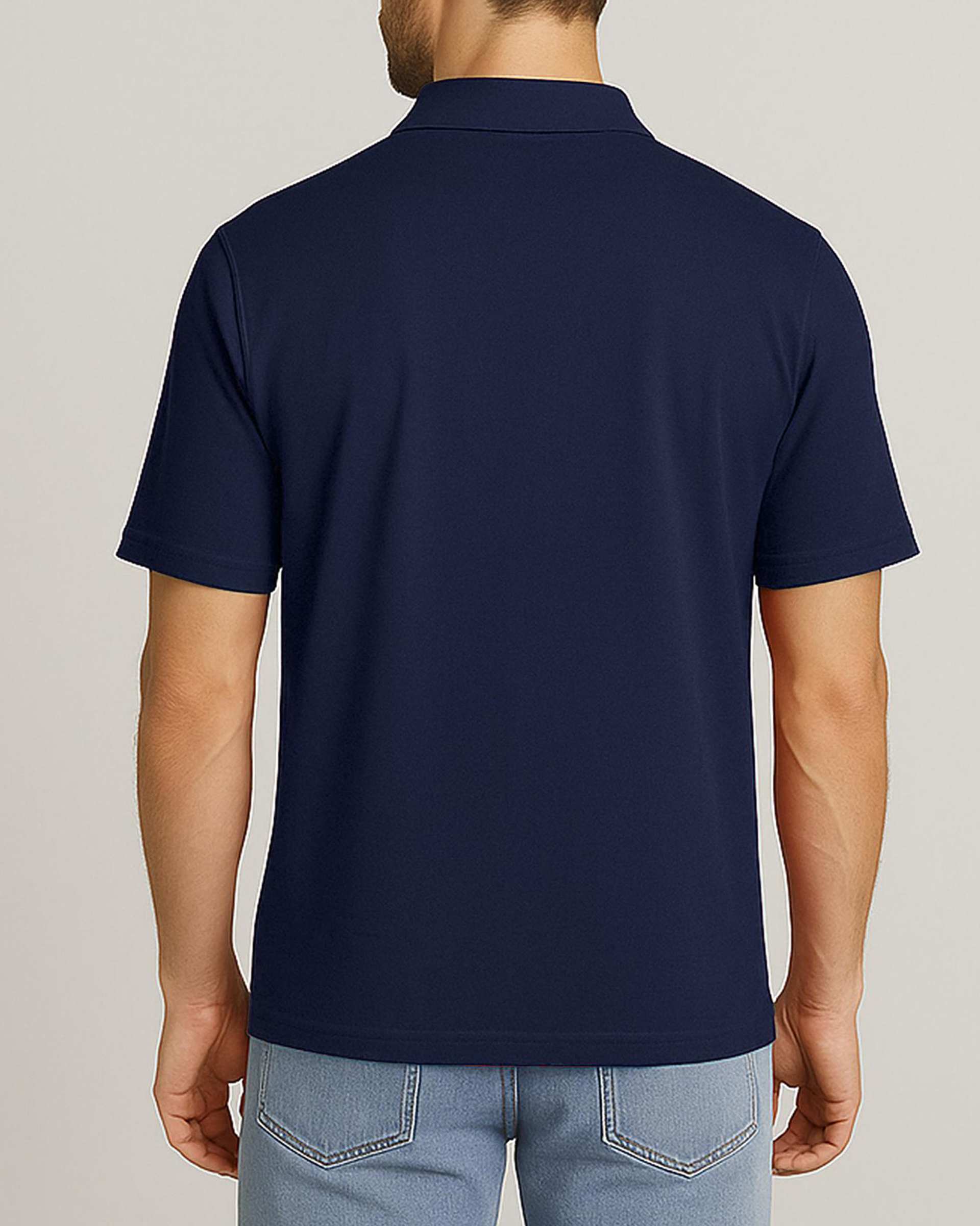 پولوشرت مردانه سرمه ای سوپرداری superdry کد M11S53502C