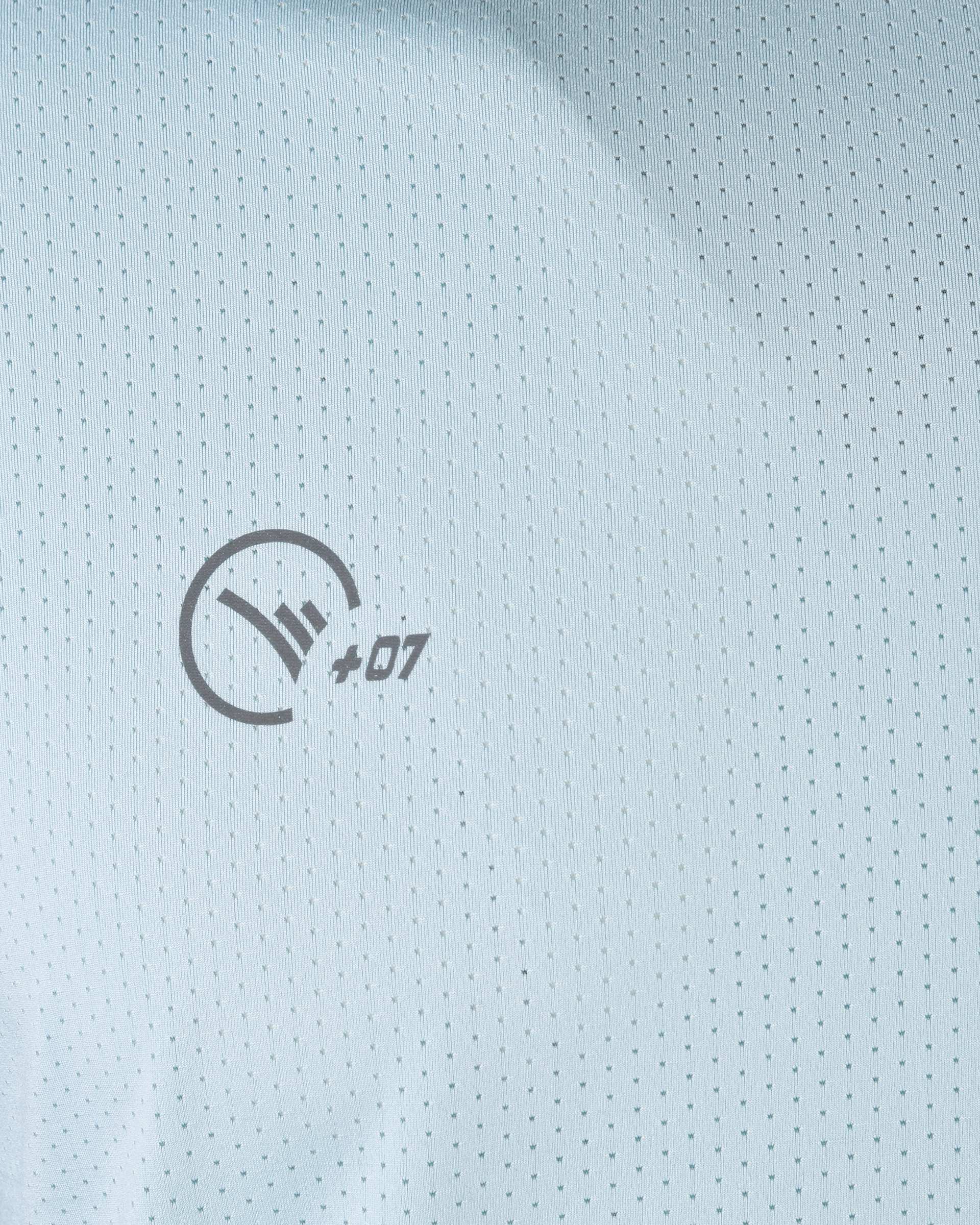 تیشرت ورزشی مردانه آبی آسمانی تکنیک پلاس 07 کد TS-170-ABI