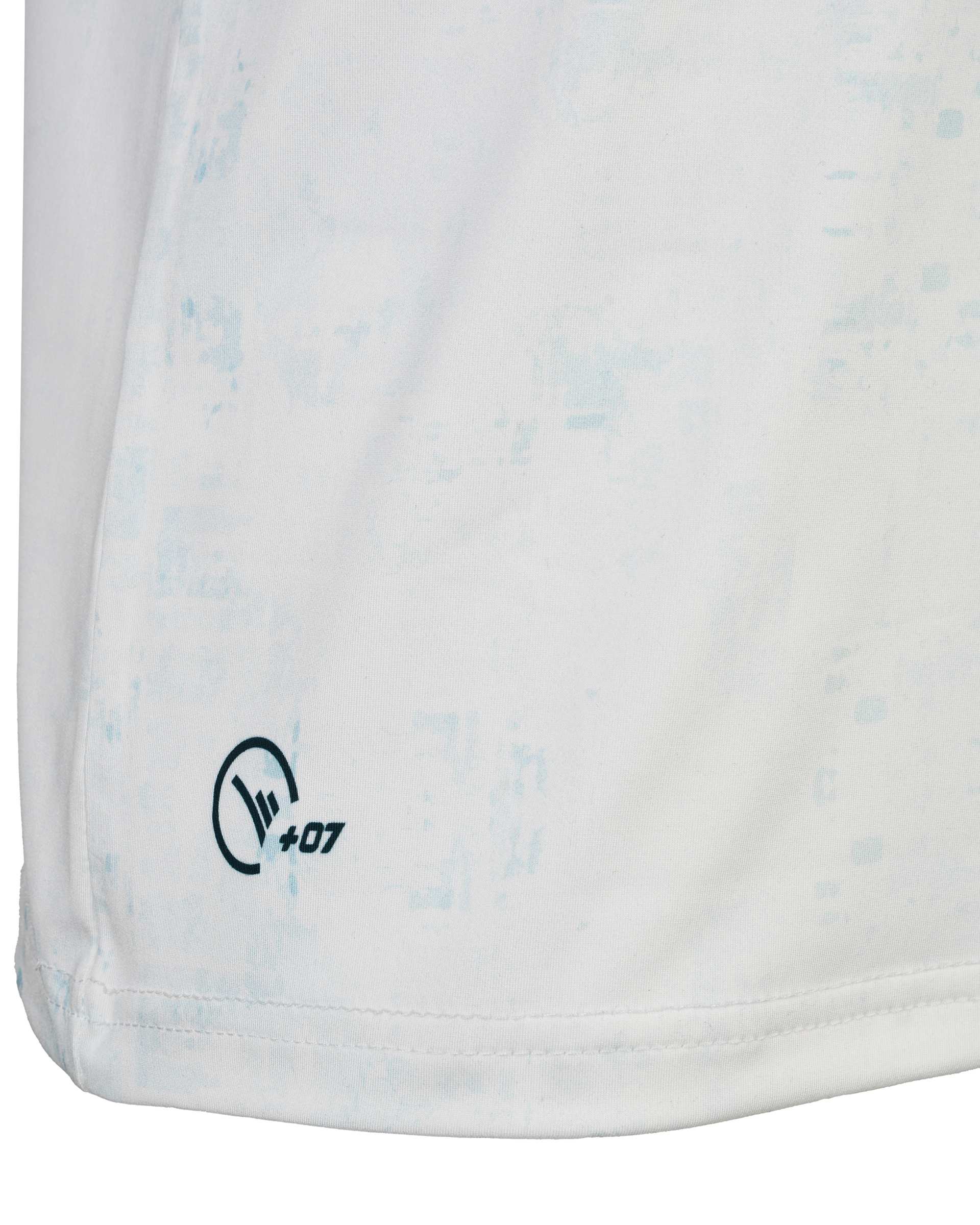 پولوشرت ورزشی مردانه سفید سرمه ای تکنیک پلاس 07 کد TS-171-SE-SO