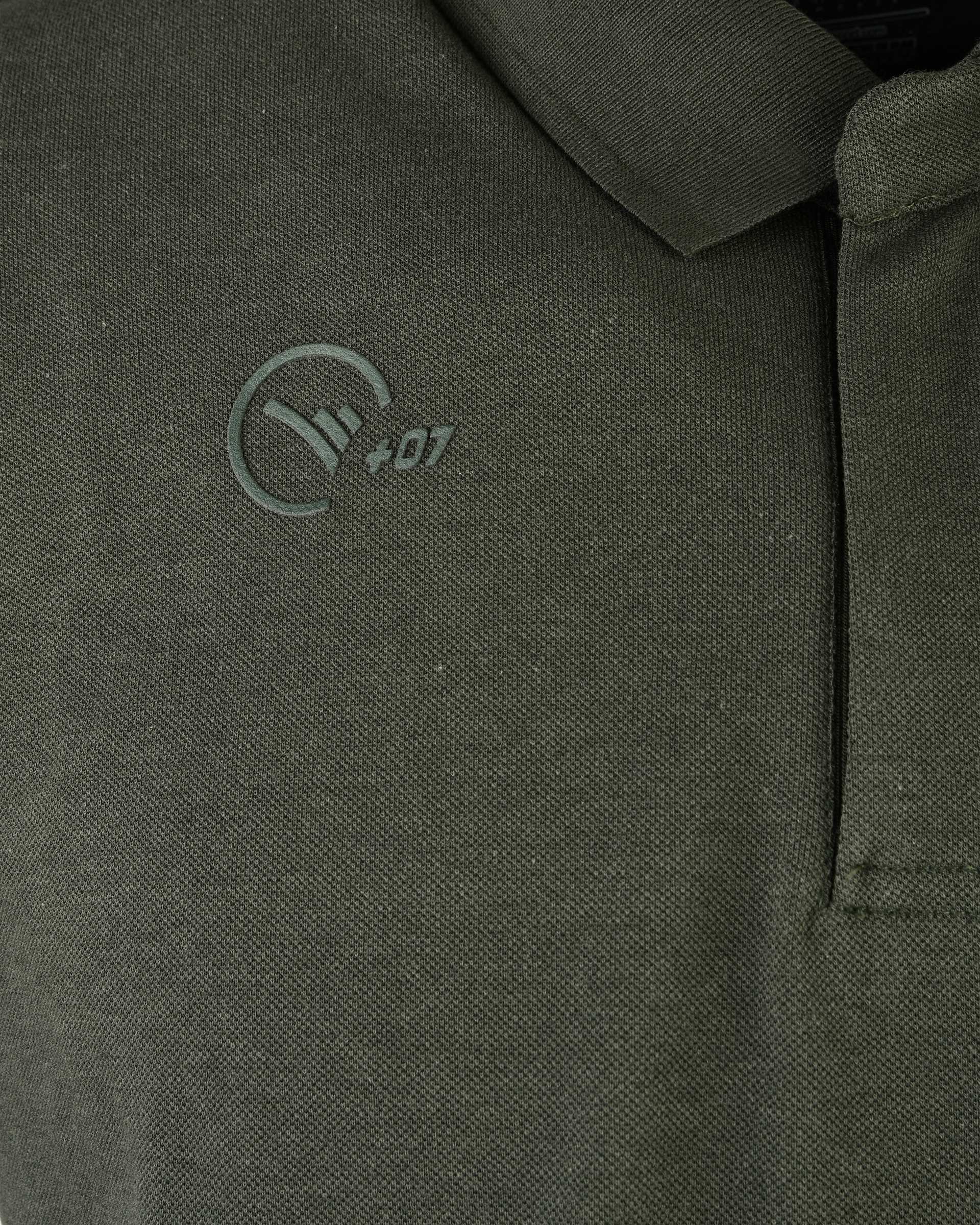 پولوشرت مردانه سبز یشمی تکنیک پلاس 07 کد TS-172-YA