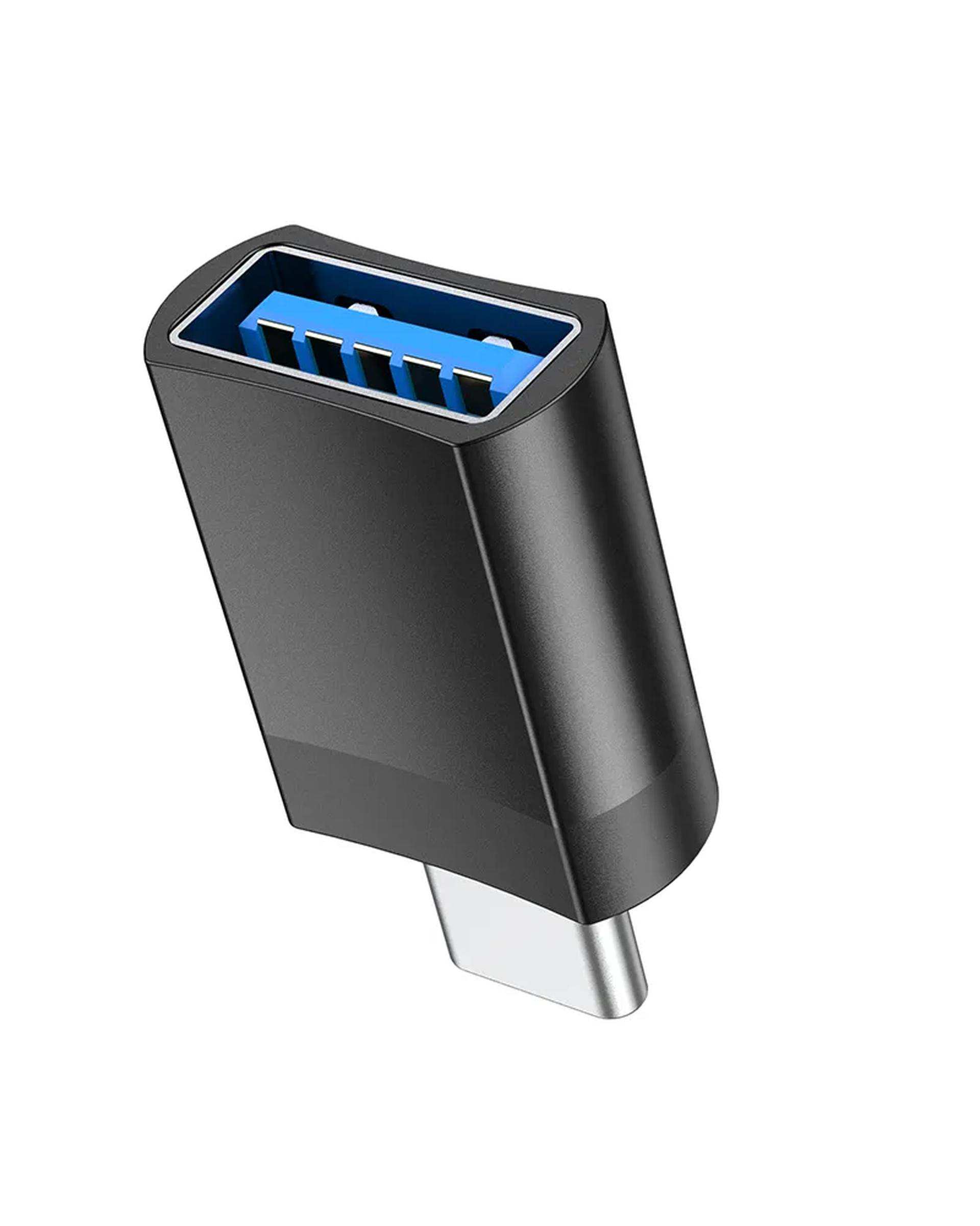 مبدل USB-C TO USB3.0 OTG مشکی هوکو hoco مدل UA17