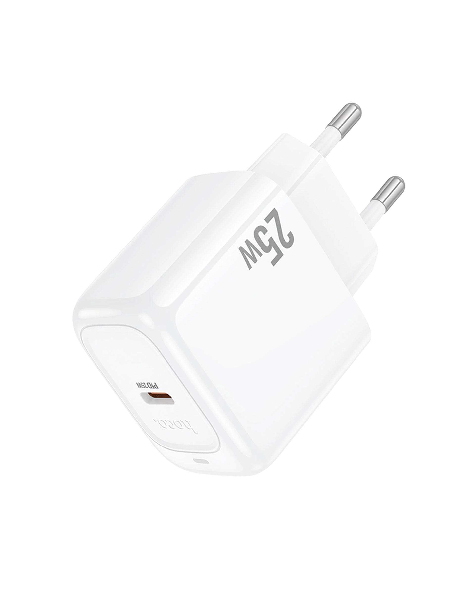 شارژر دیواری 25 وات سفید هوکو hoco مدل CS53A USB