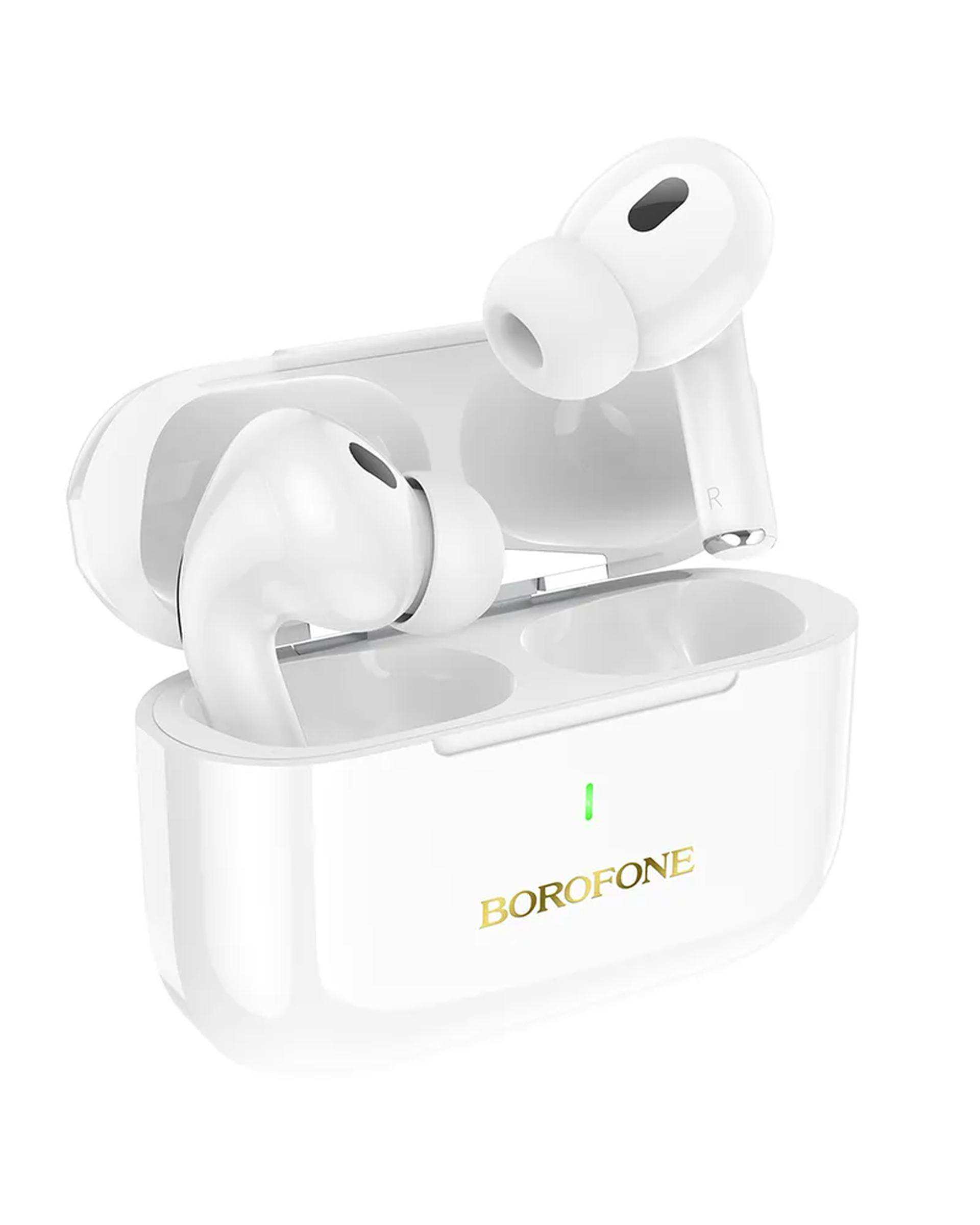 هندزفری بلوتوثی سفید بروفون Borofone مدل BW59 PLUS
