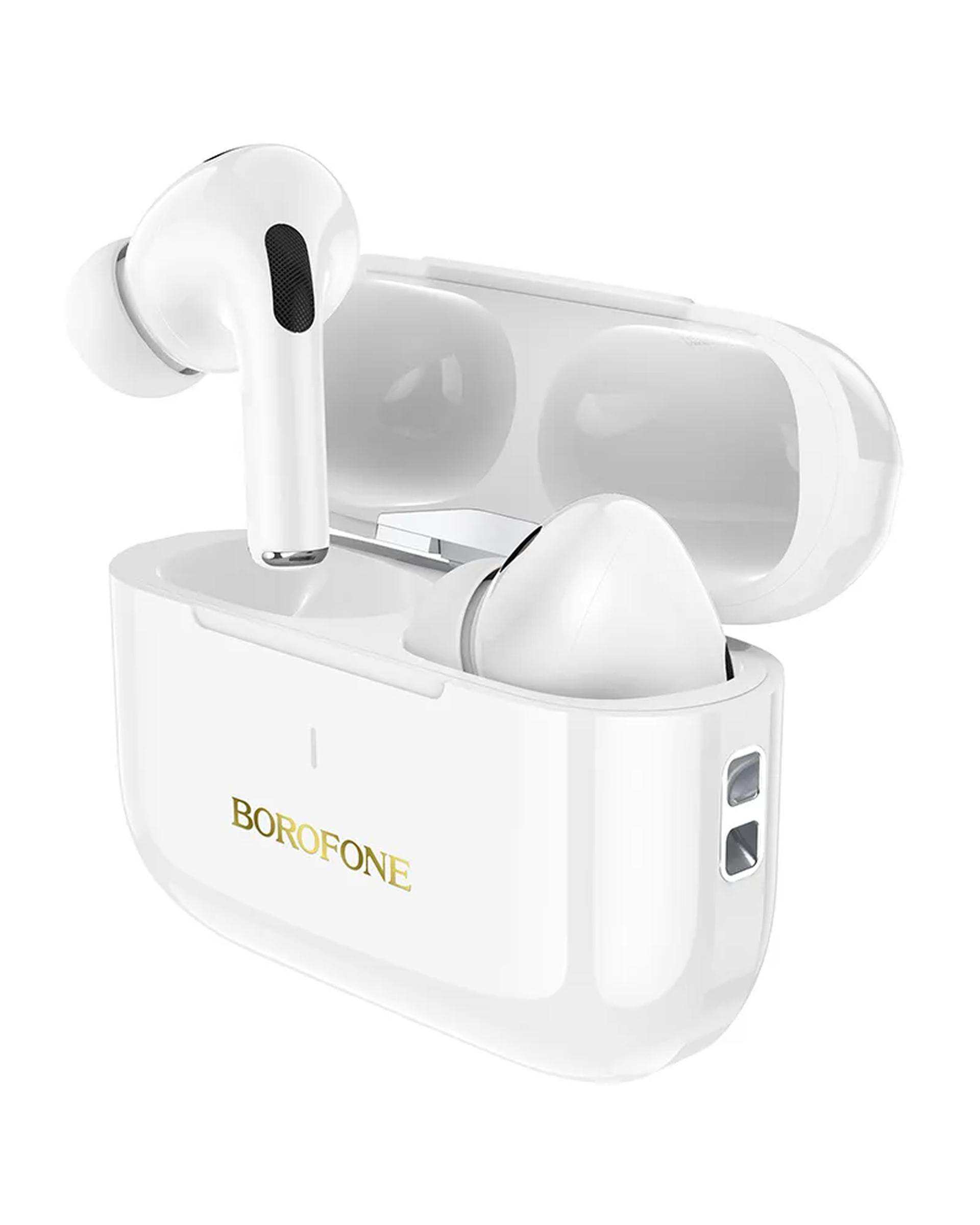 هندزفری بلوتوثی سفید بروفون Borofone مدل BW59 PLUS