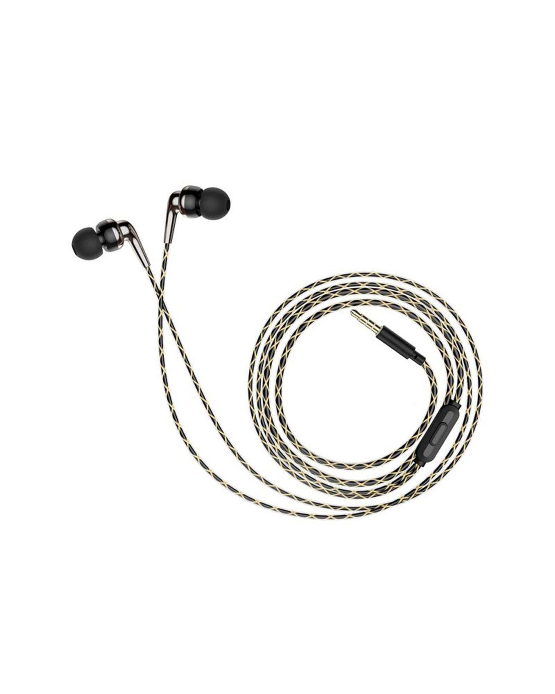 هندزفری مشکی هوکو hoco مدل M71 AUX
