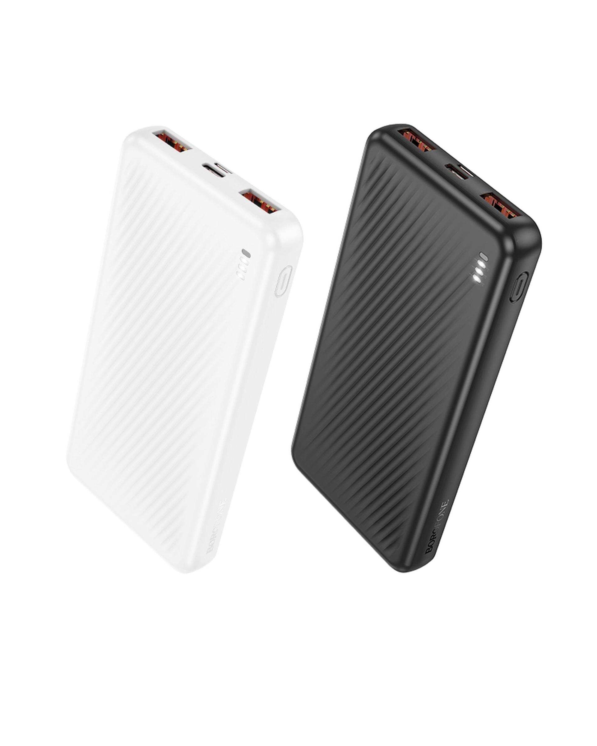 پاوربانک 22.5 وات فست شارژ سفید بروفون Borofone مدل BJ56 ظرفیت 10000 میلی آمپر ساعت