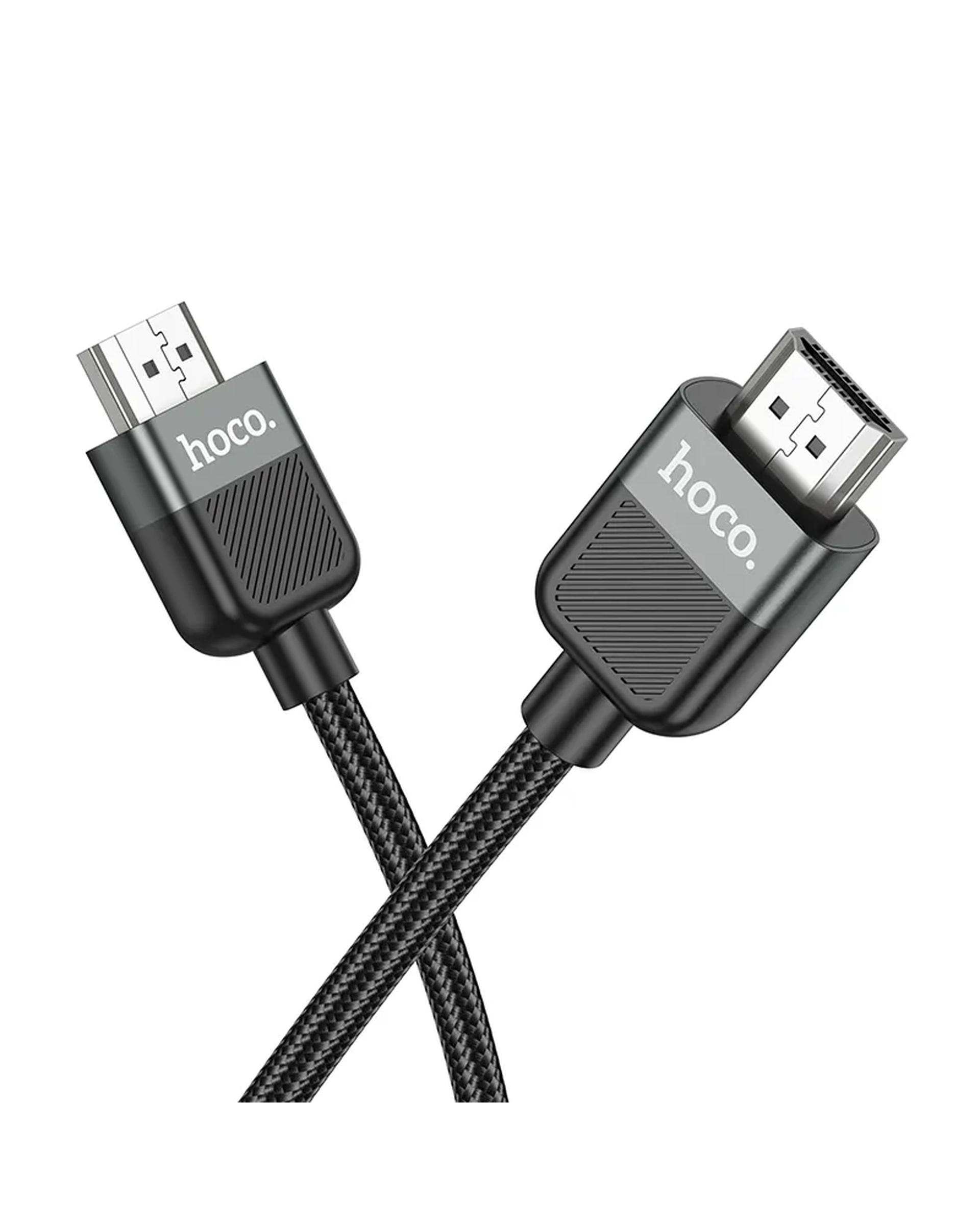 کابل تبدیل HDTV مشکی هوکو hoco مدل US09 طول 2 متر
