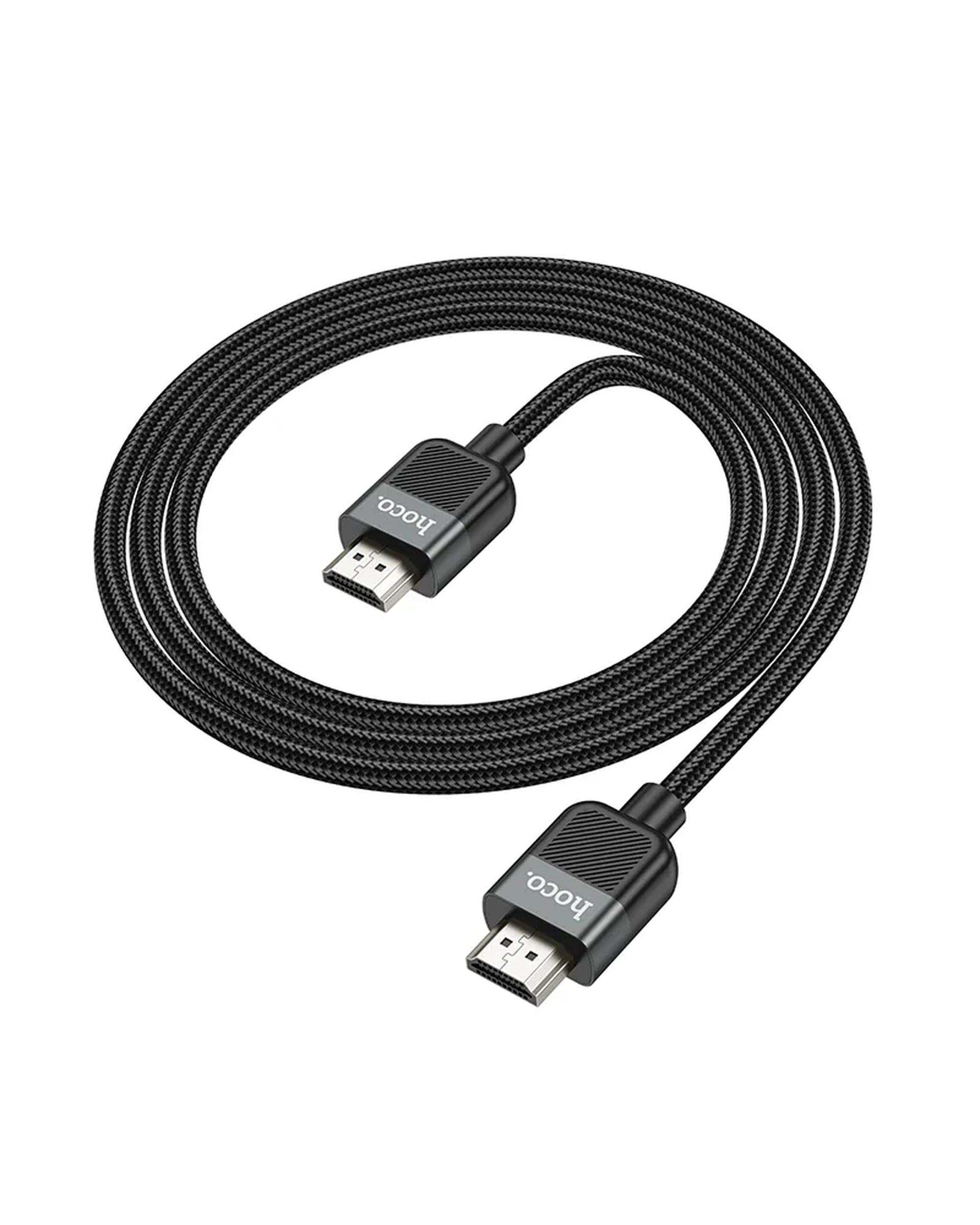 کابل تبدیل HDTV مشکی هوکو hoco مدل US09 طول 2 متر