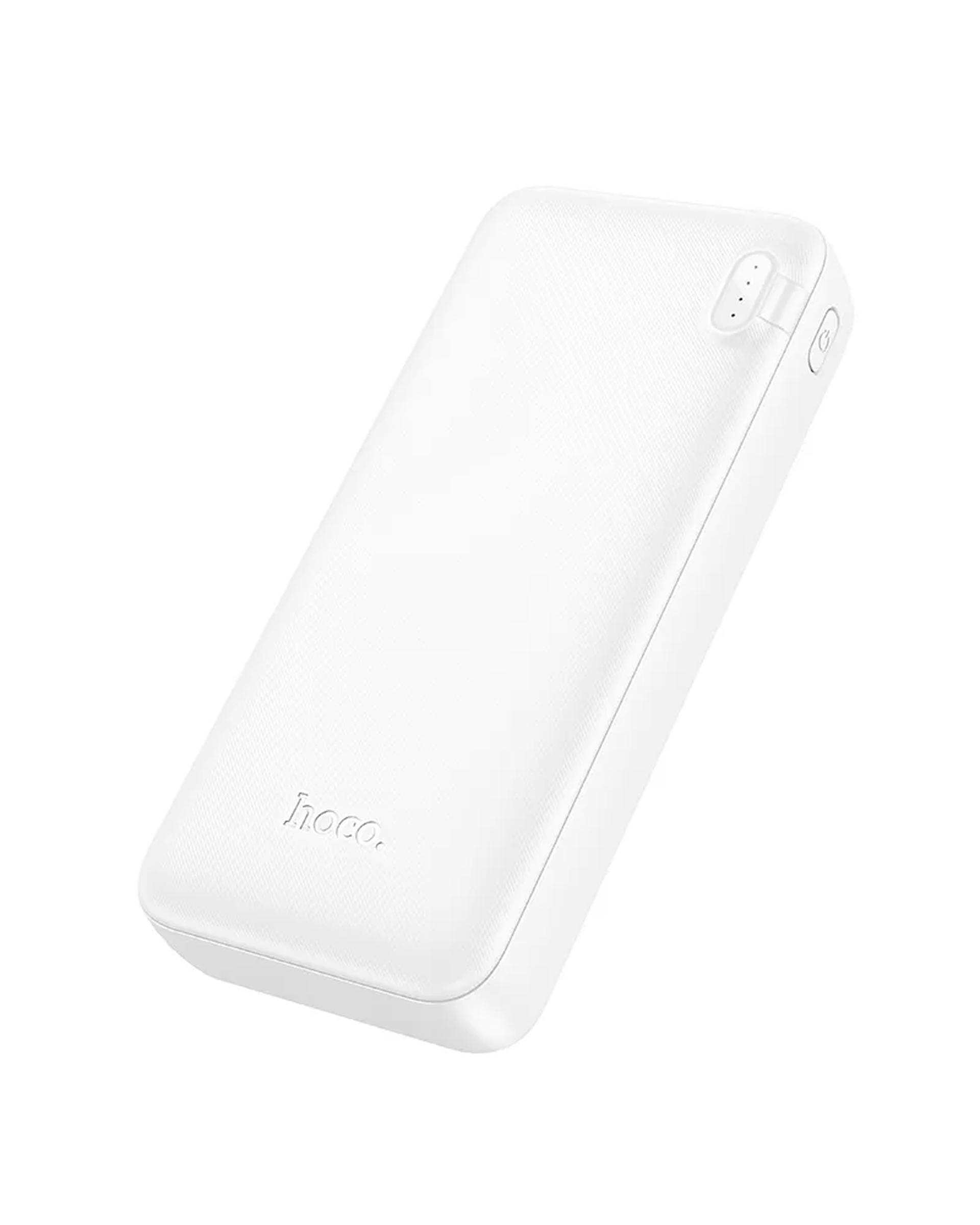 پاوربانک 22.5 وات فست شارژ سفید هوکو hoco مدل J108A ظرفیت 20000 میلی آمپر ساعت