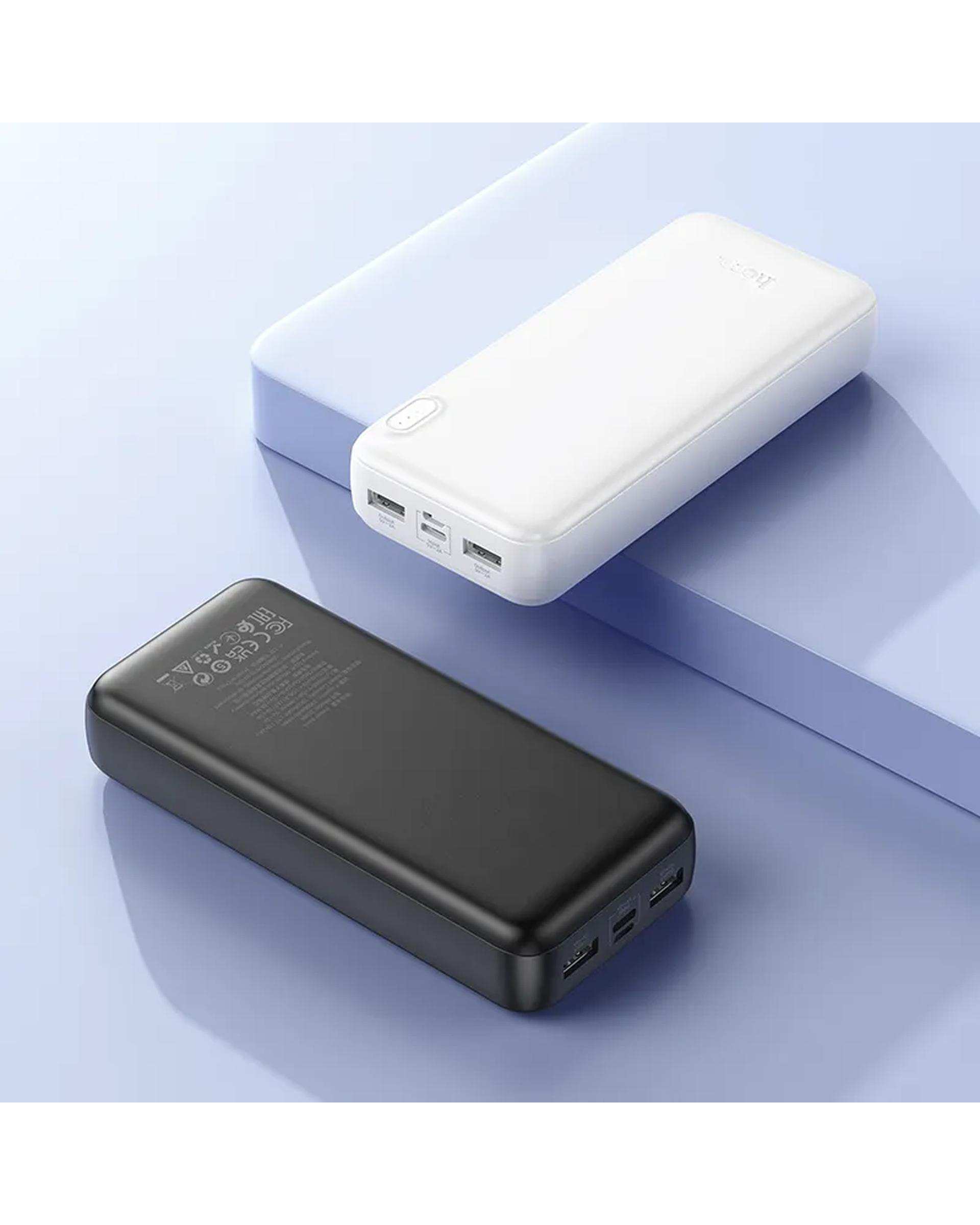 پاوربانک 22.5 وات فست شارژ سفید هوکو hoco مدل J108A ظرفیت 20000 میلی آمپر ساعت