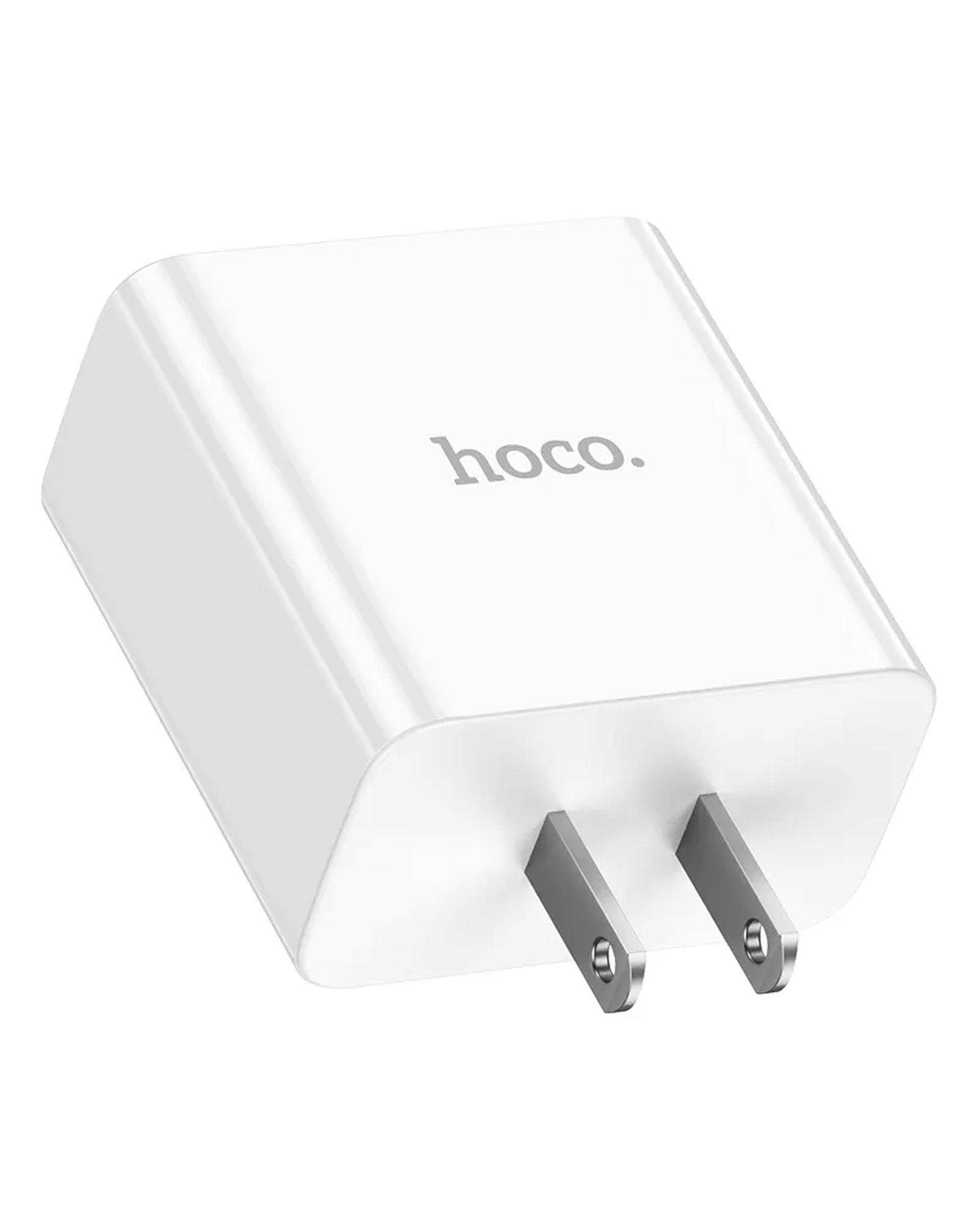 شارژر دیواری 35 وات سفید هوکو hoco مدل C108 USB