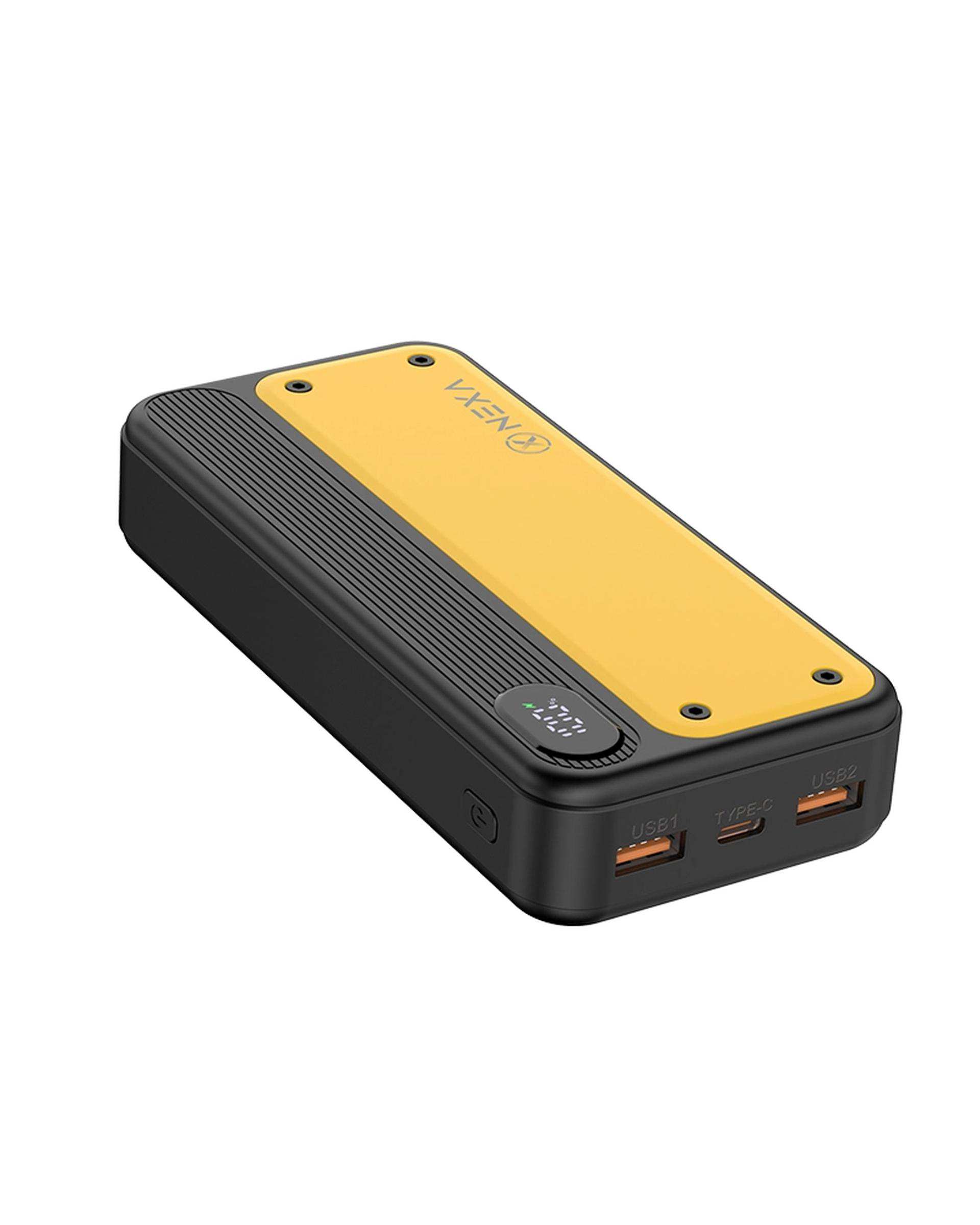 پاوربانک 22.5 وات فست شارژ مشکی نکسا NEXA مدل P202 ظرفیت 20000 میلی آمپر ساعت