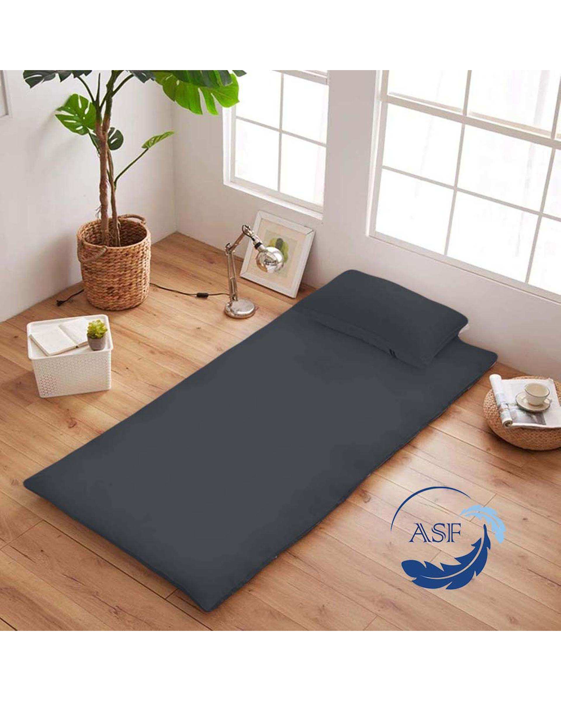 تشک ژاپنی طبی دو نفره سایز 180*200 نوک مدادی ای اس اف ASF مدل ZENTO Max به همراه روبالشی