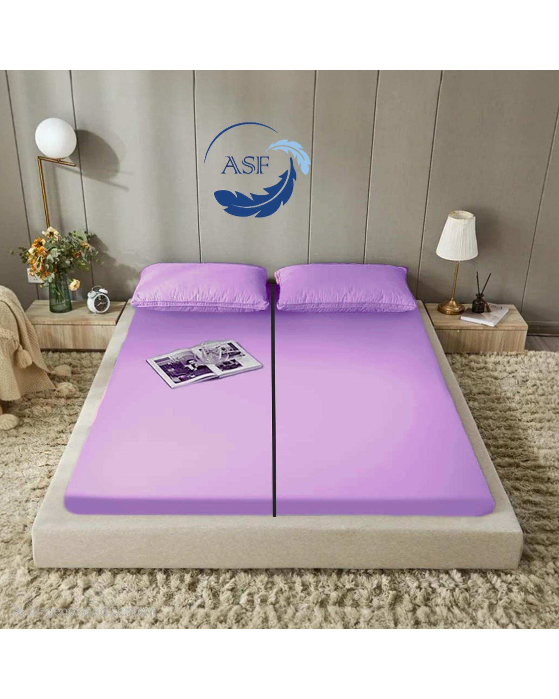 تشک ژاپنی طبی دو نفره سایز 180*200 یاسی ای اس اف ASF مدل ZENTO Max به همراه روبالشی