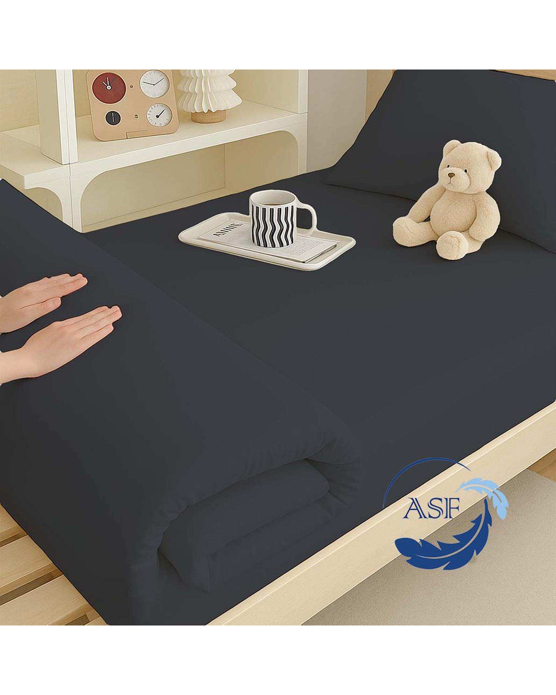 تشک تاپر فوم طبی دو نفره سایز 180*200 نوک مدادی ای اس اف ASF مدل LUMO Max به همراه روبالشی