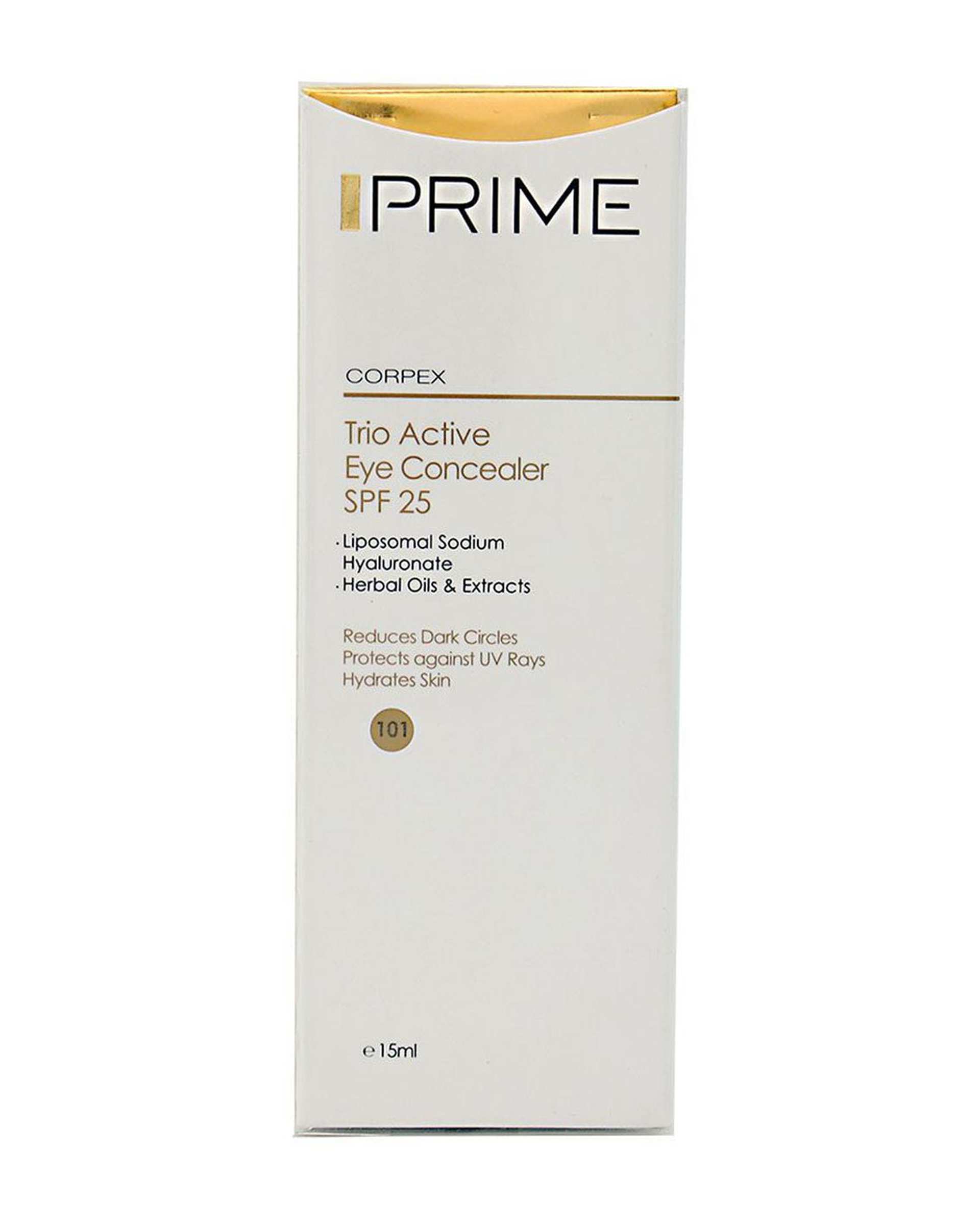 کانسیلر دور چشم SPF25 پرایم Prime شماره 101 حجم 15ml