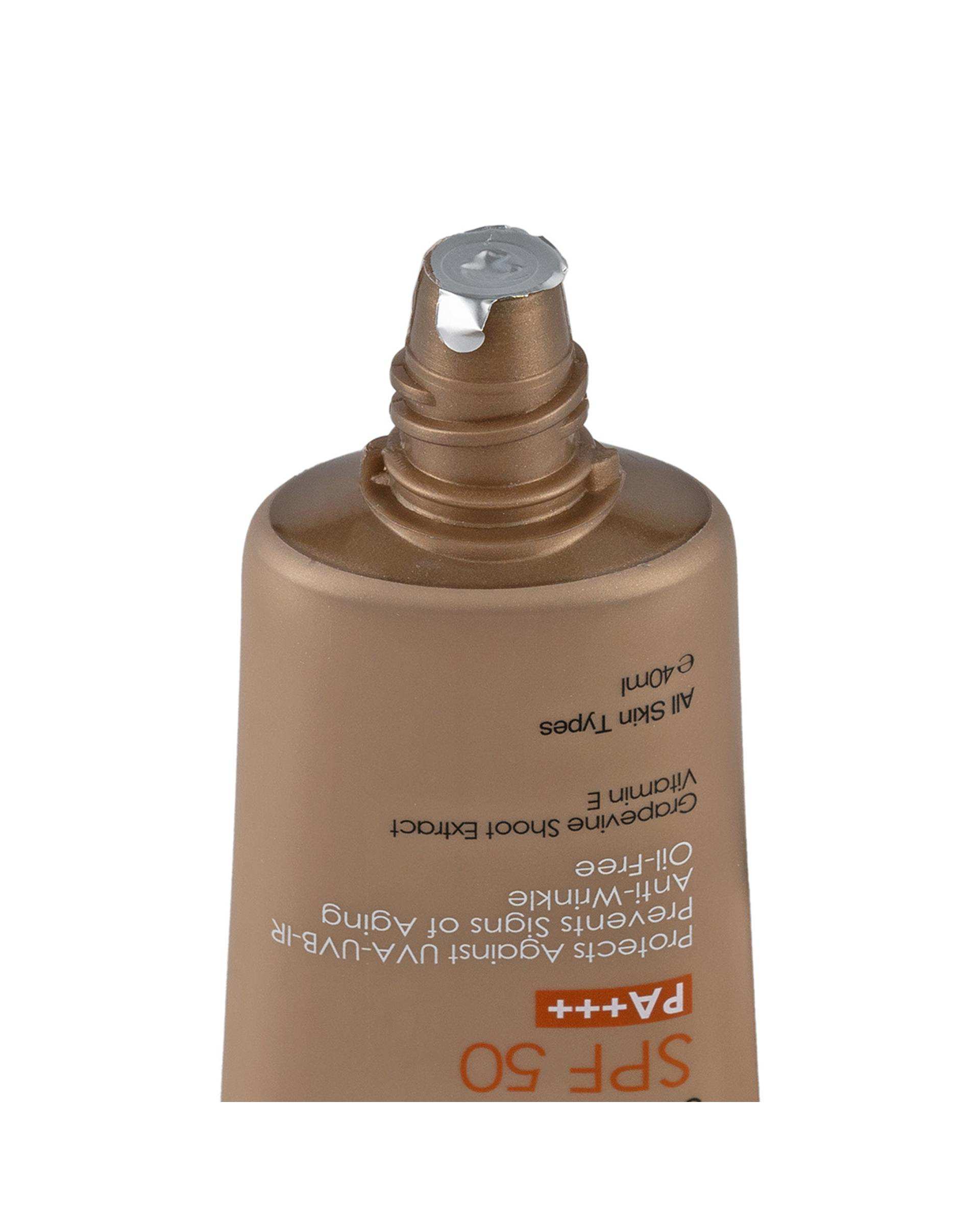کرم ضد آفتاب بی رنگ SPF50 پرایم Prime مدل Rejuvenating حجم 40ml