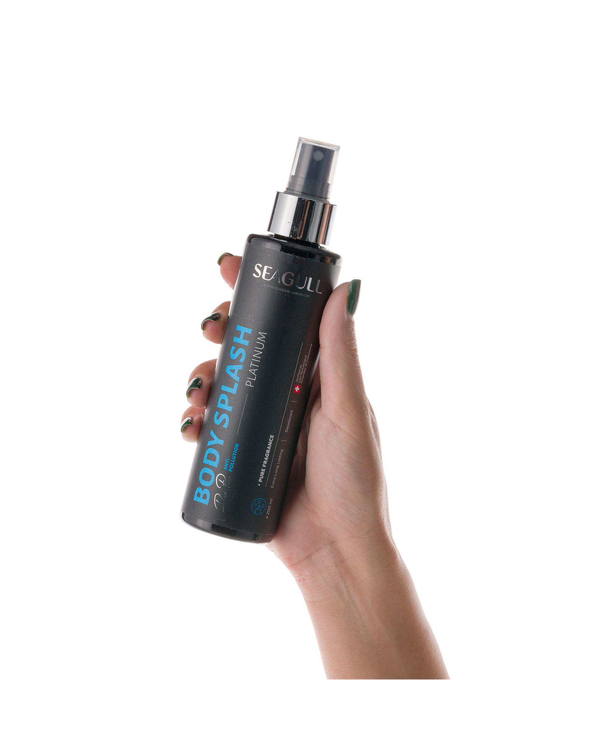 بادی اسپلش مردانه سی گل Seagull مدل پلاتینیوم Platinum حجم 200ml