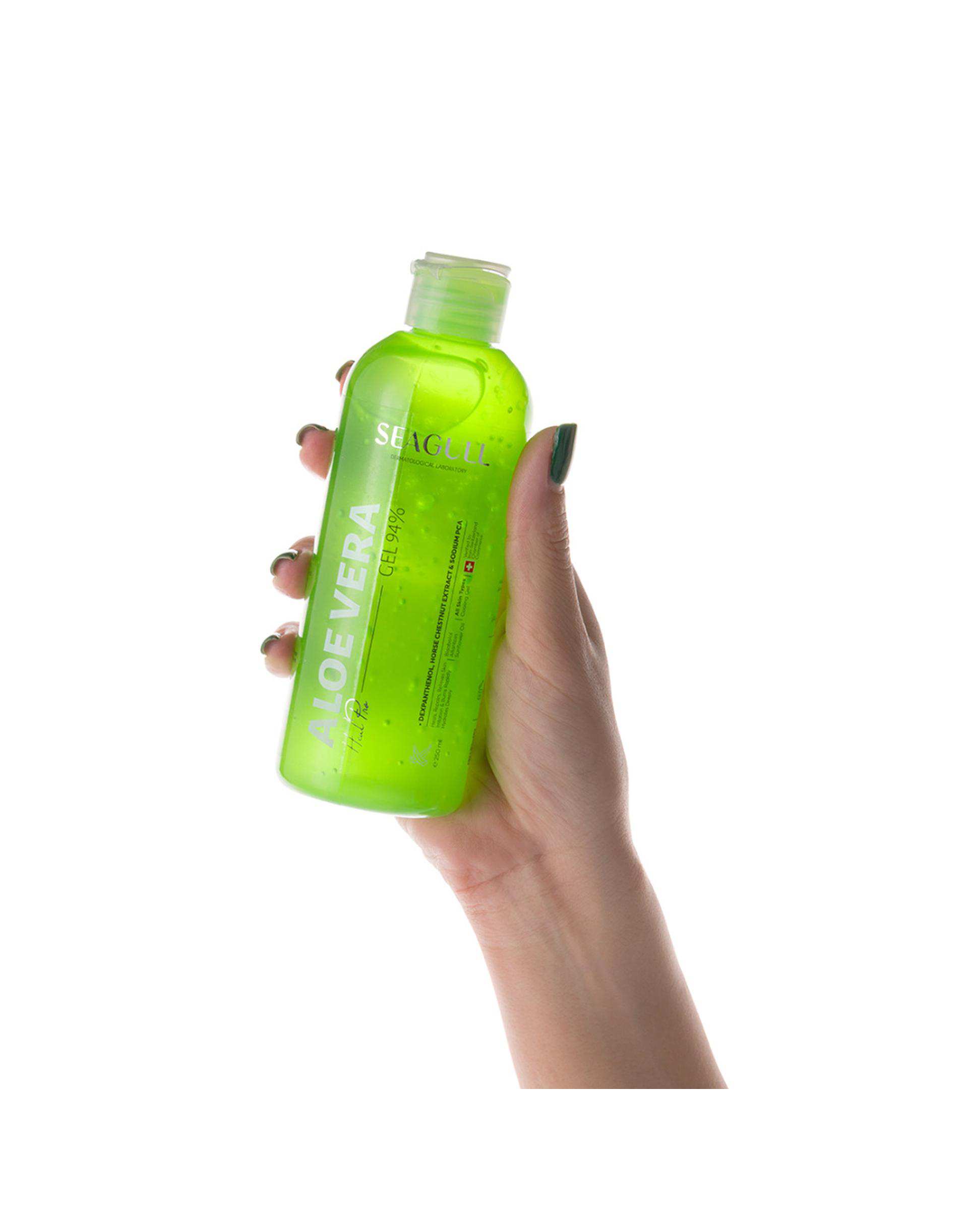 ژل بعد از سوختگی سی گل Seagull حاوی عصاره آلوئه ورا حجم 250ml