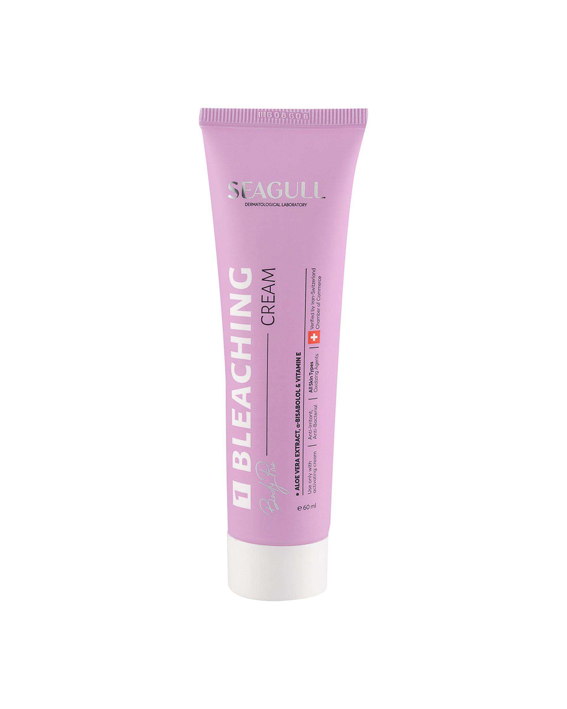 کرم بی رنگ کننده مو سی گل Seagull