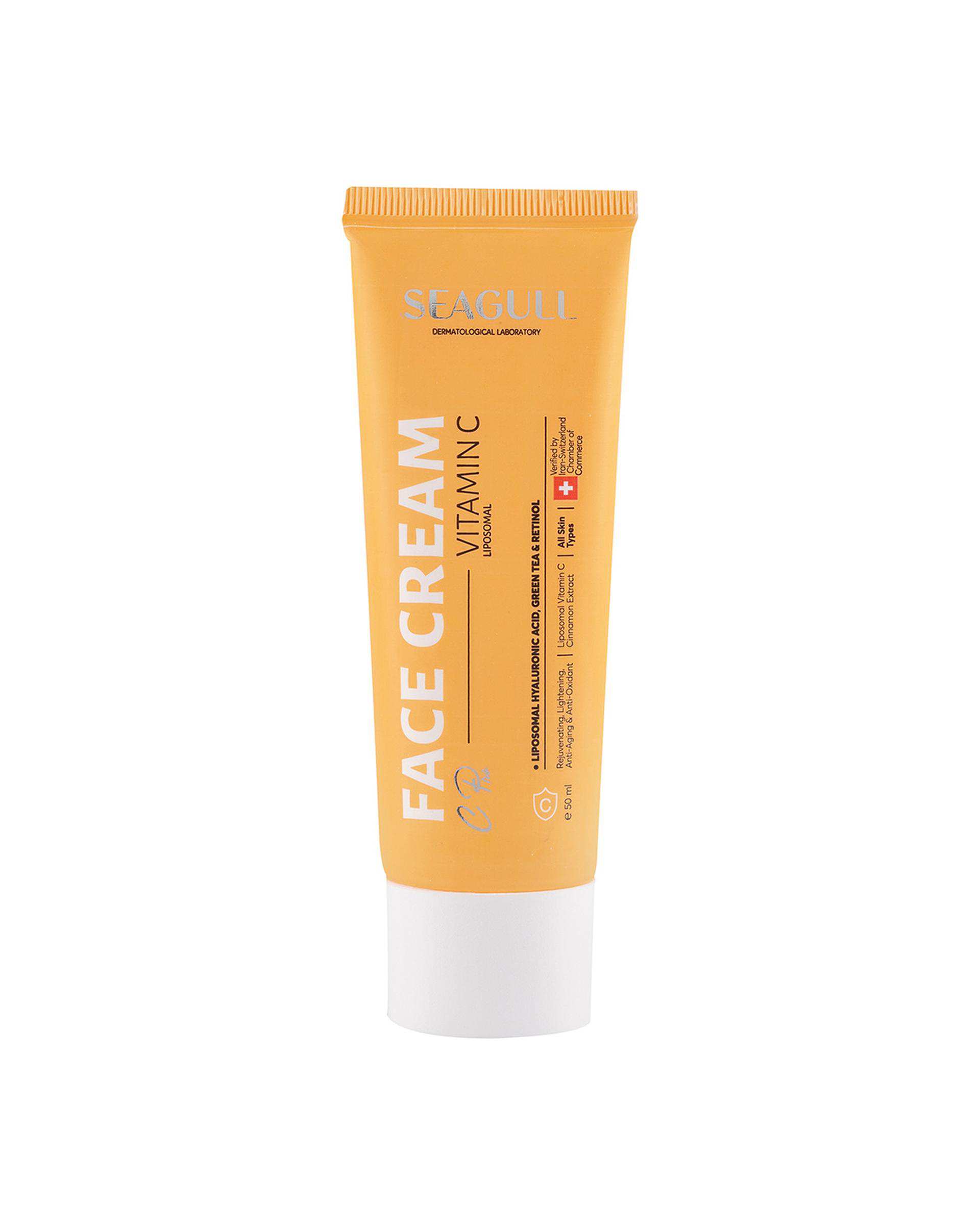 کرم صورت ویتامین C سی گل حجم 50ml