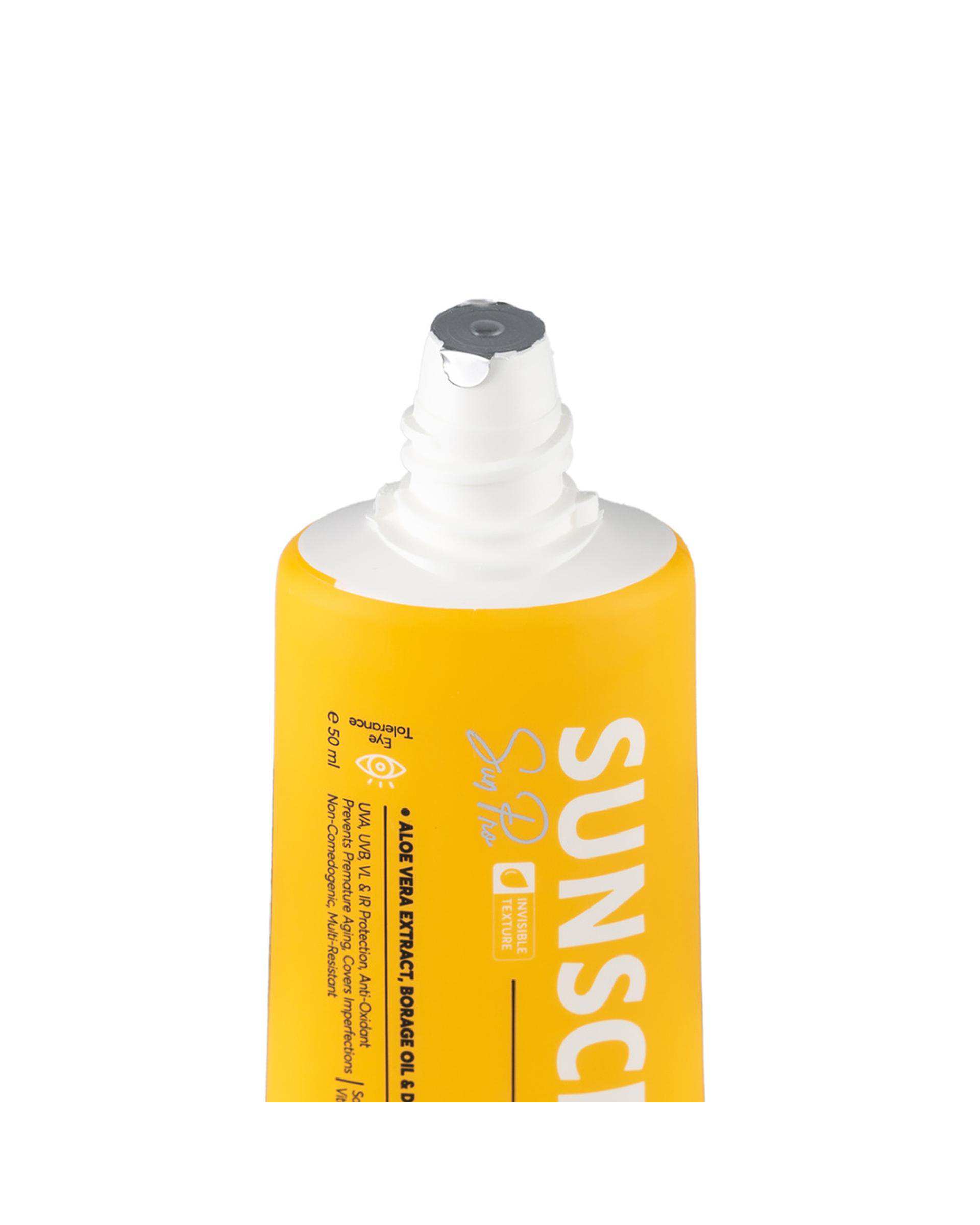 کرم ضد‌ آفتـاب بی رنگ SPF60 سی گل  Seagull حجم 50ml