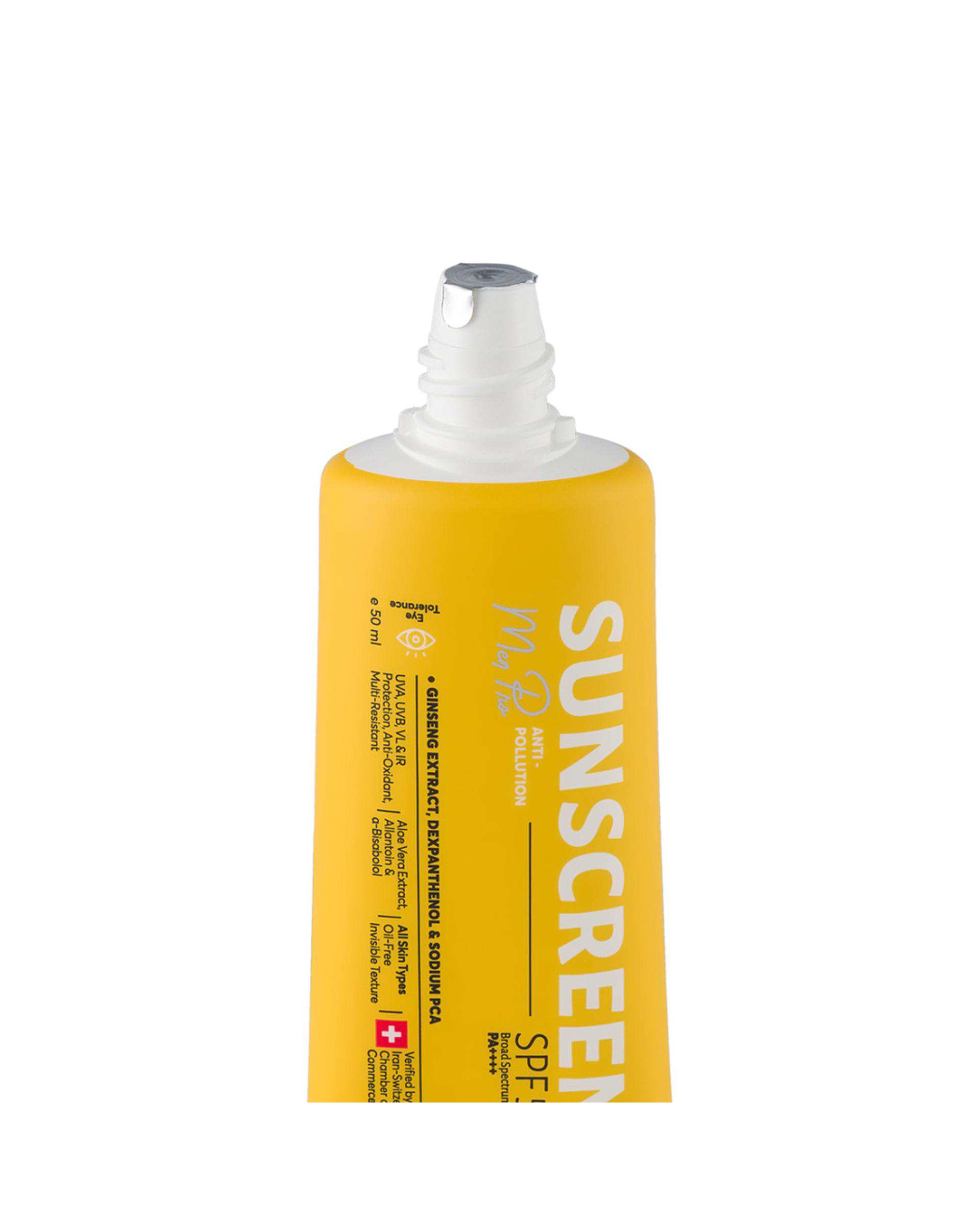 کرم ضد آفتاب بی رنگ مردانه SPF55 سی گل Seagull حجم 50ml