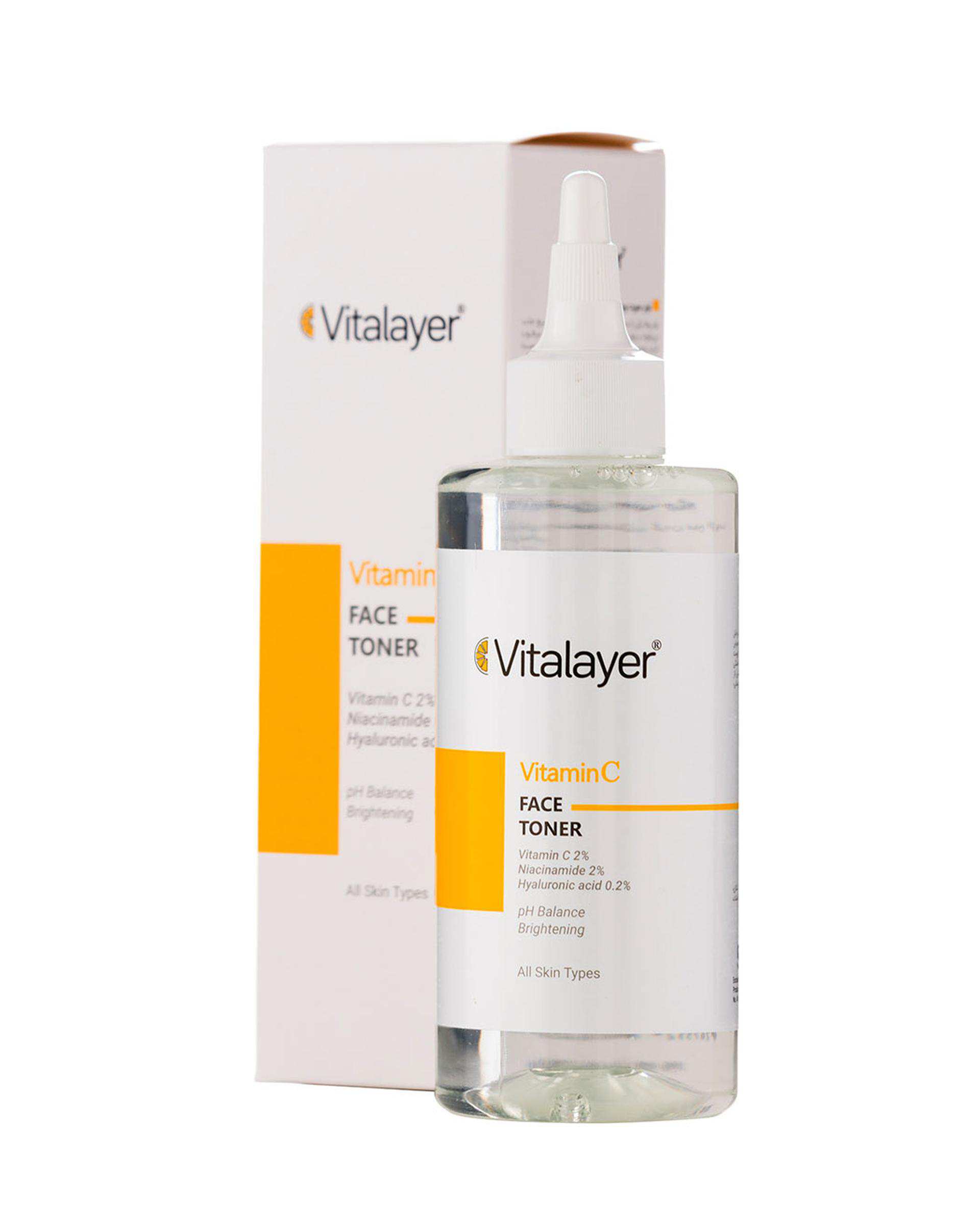 تونر ویتامین سی ویتالیر Vitalayer حجم 200ml