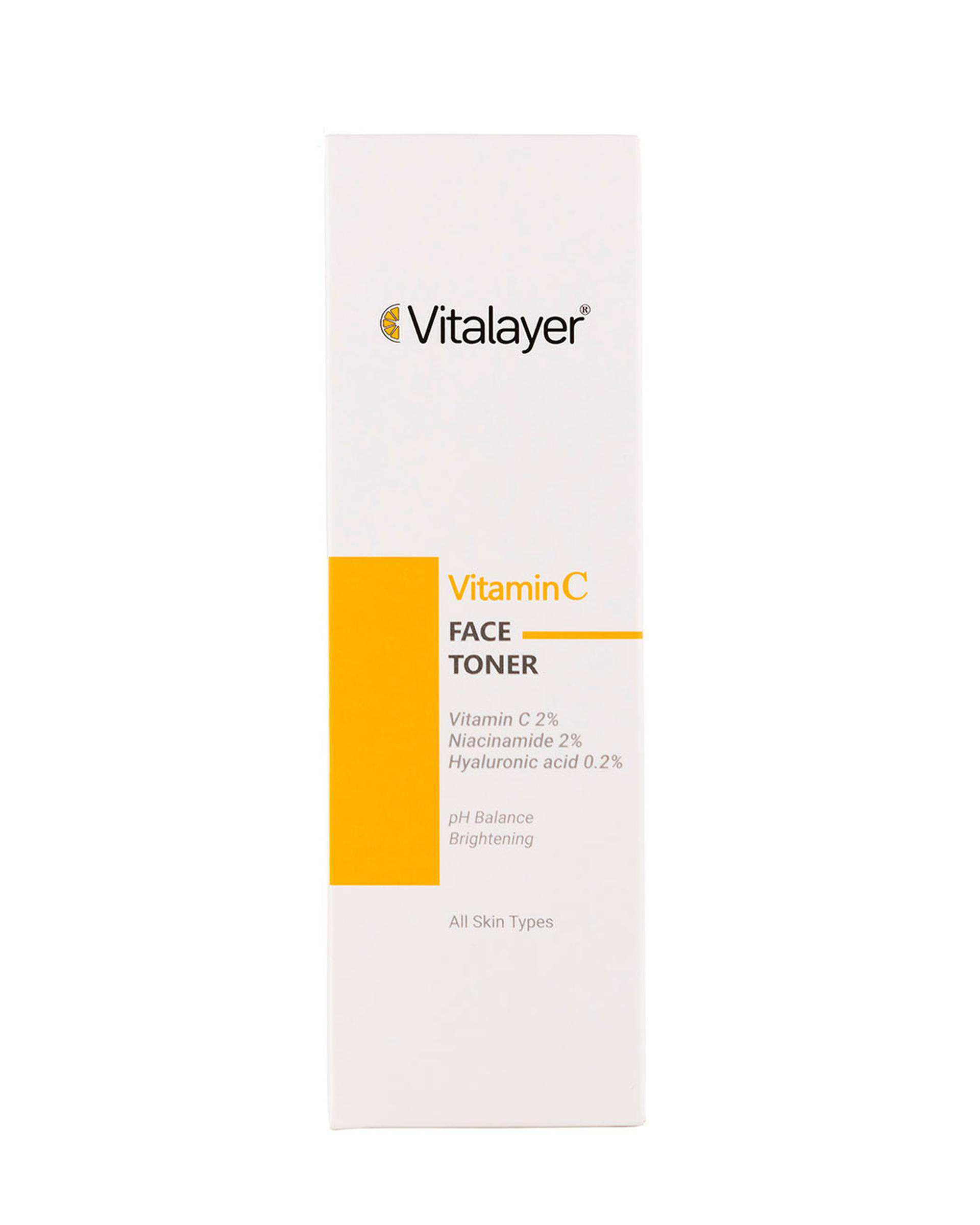 تونر ویتامین سی ویتالیر Vitalayer حجم 200ml