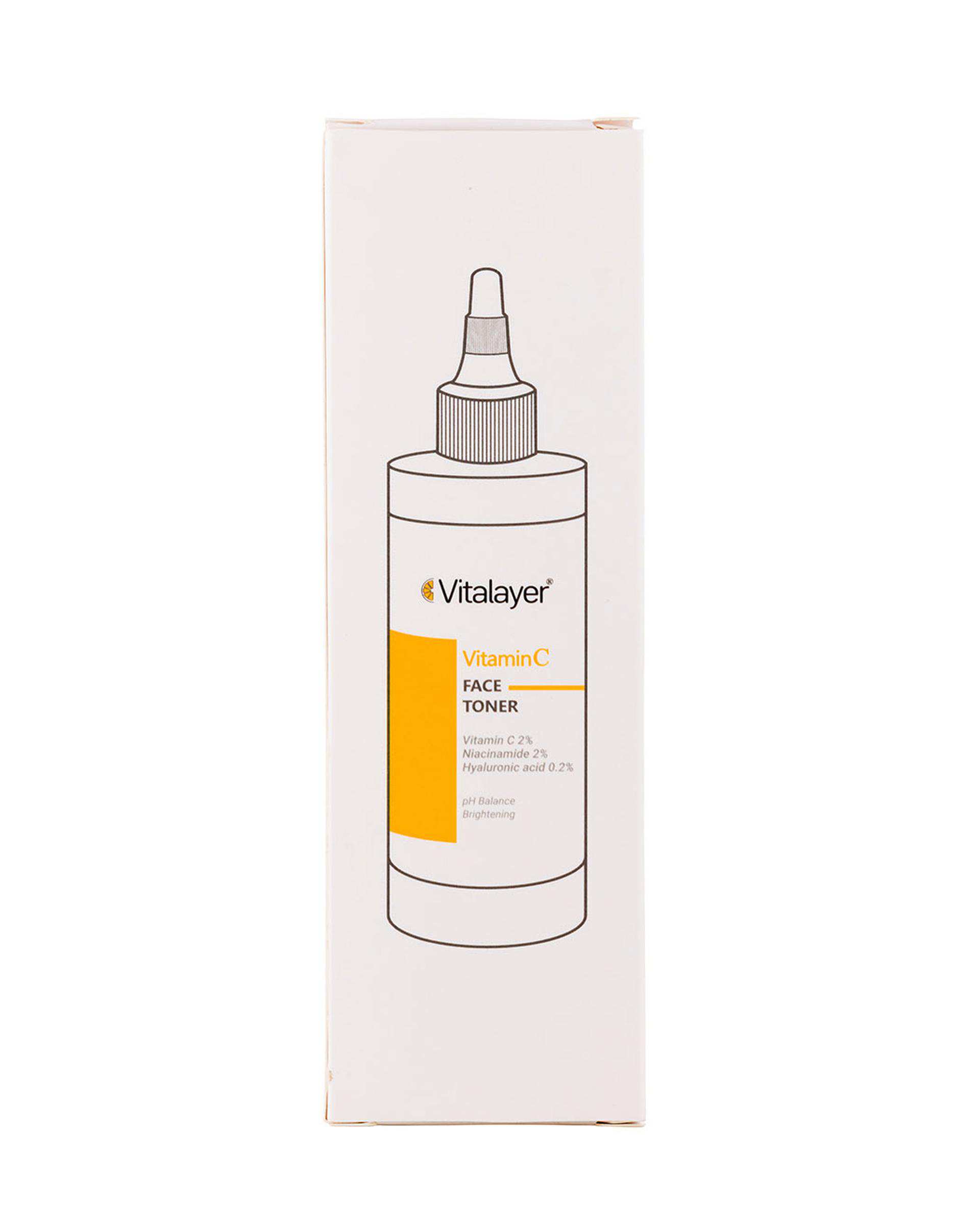 تونر ویتامین سی ویتالیر Vitalayer حجم 200ml