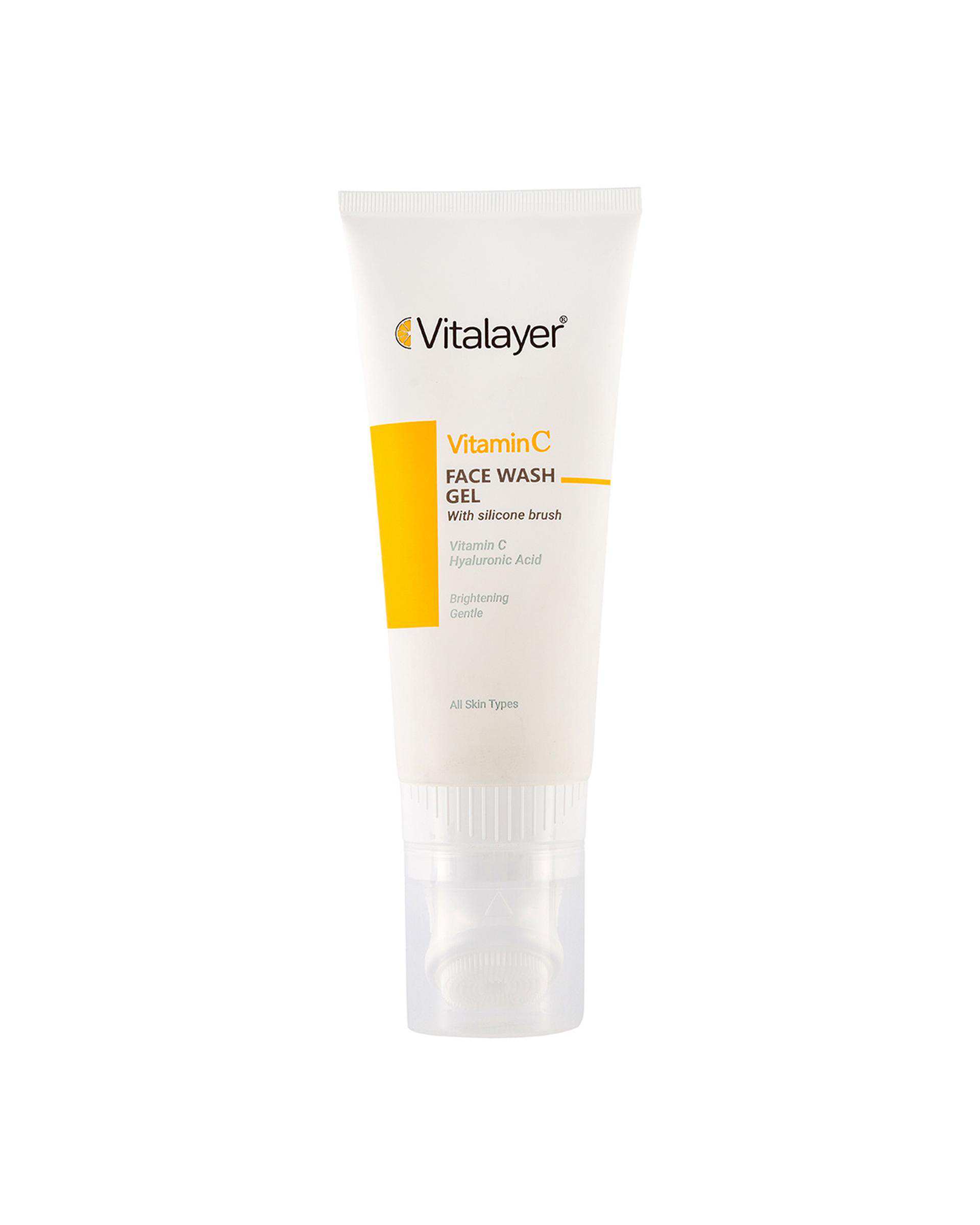 ژل شستشوی صورت ویتالیر Vitalayer مدل Vitamin C حجم 200ml