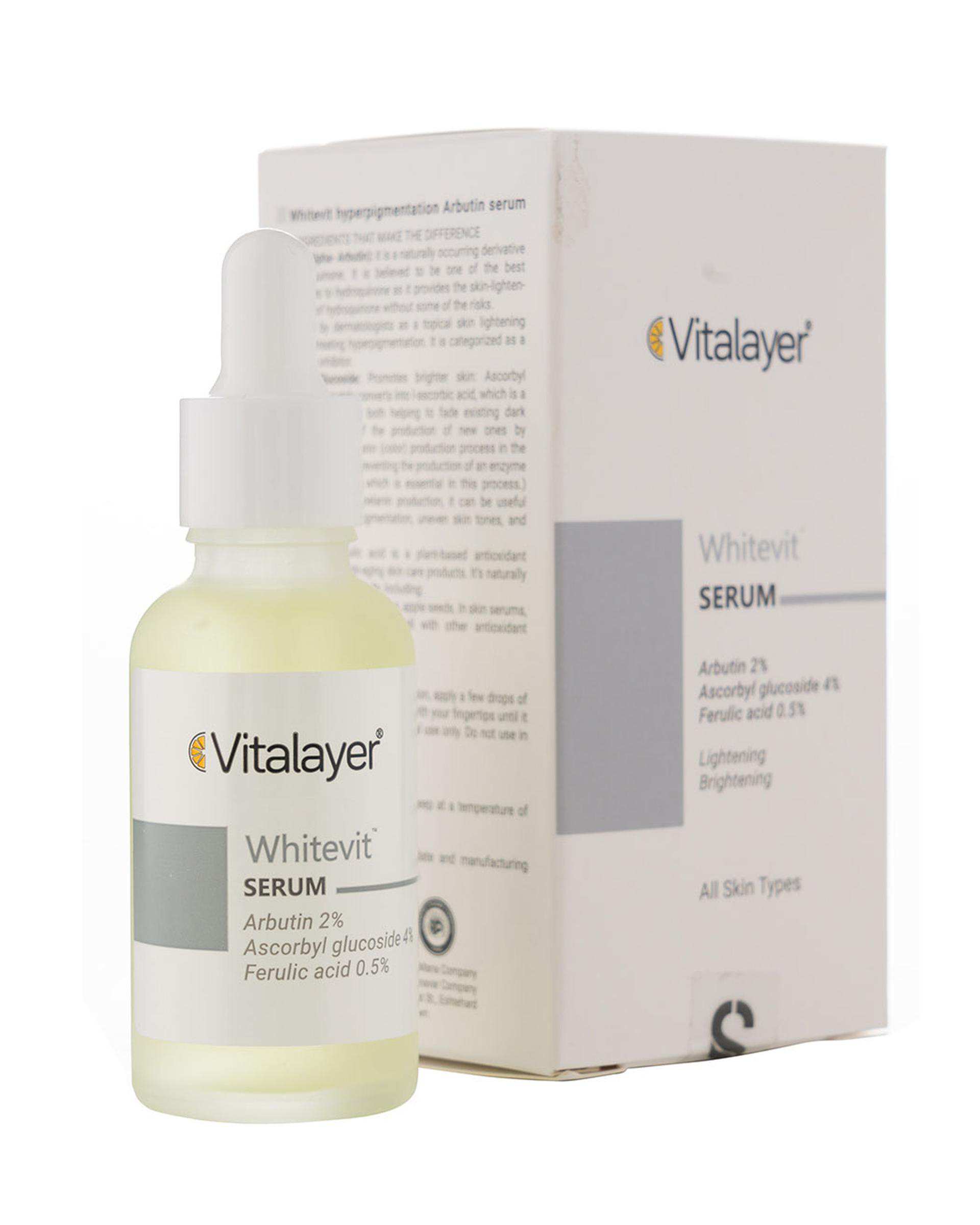 سرم ضد لک آربوتین ویتالیر Vitalayer حجم 30ml