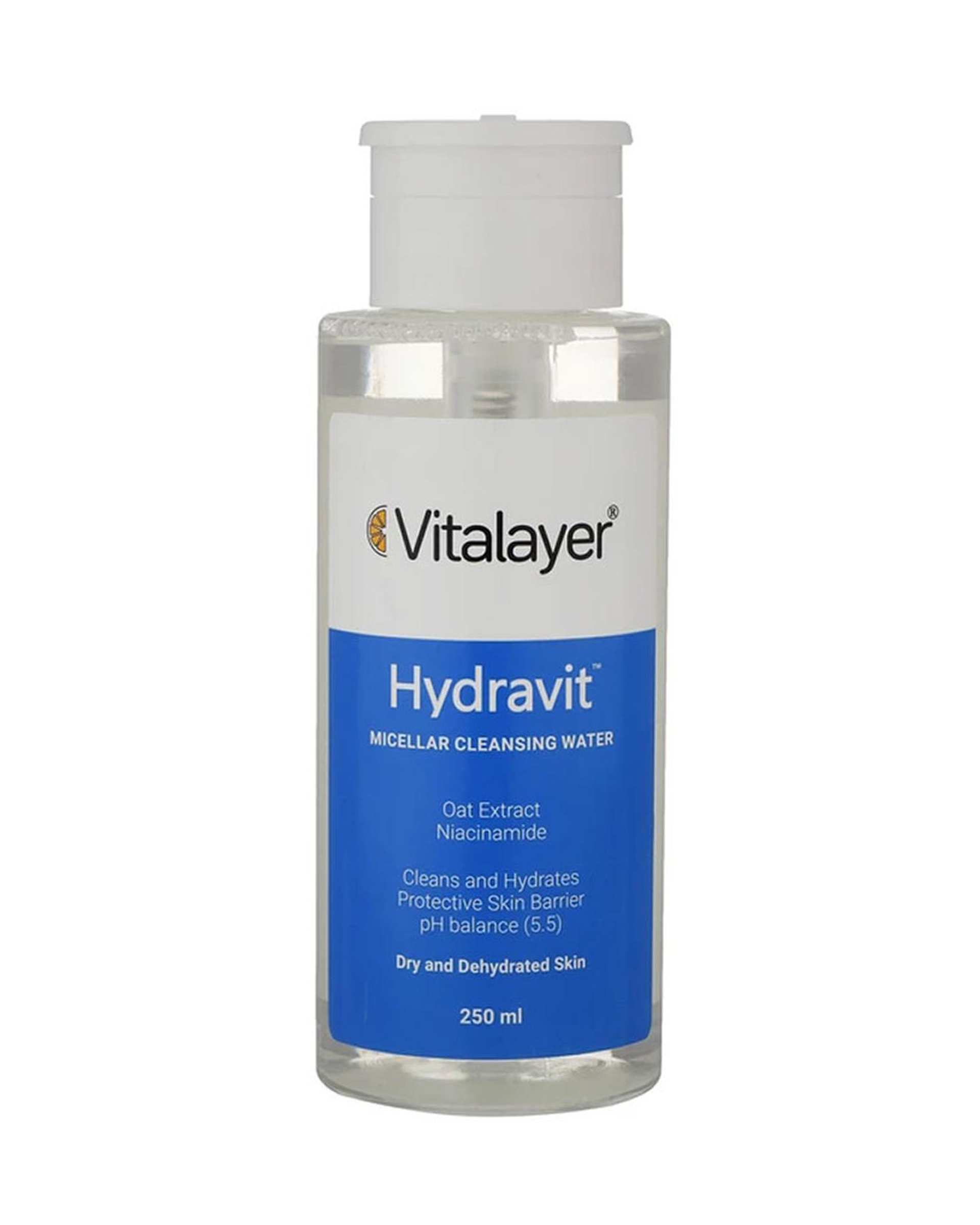میسلار واتر ویتالیر مدل Hydravit مناسب پوست خشک حجم 250ml