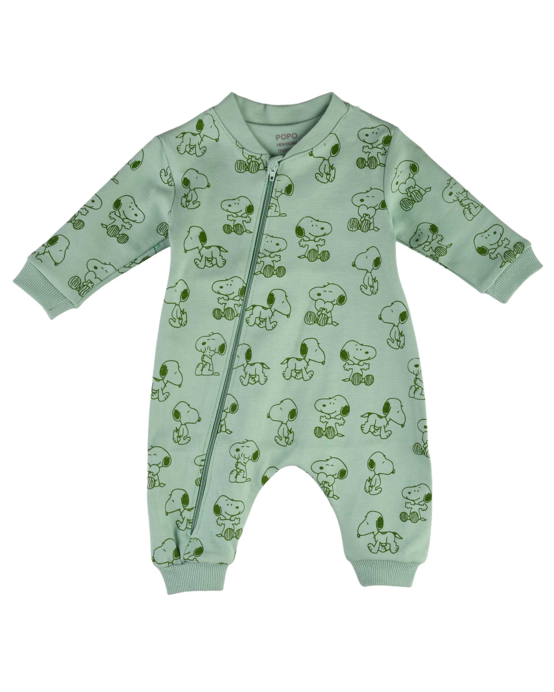 سرهمی نوزادی سبز کیدز پرو Kids pro طرح Snopy