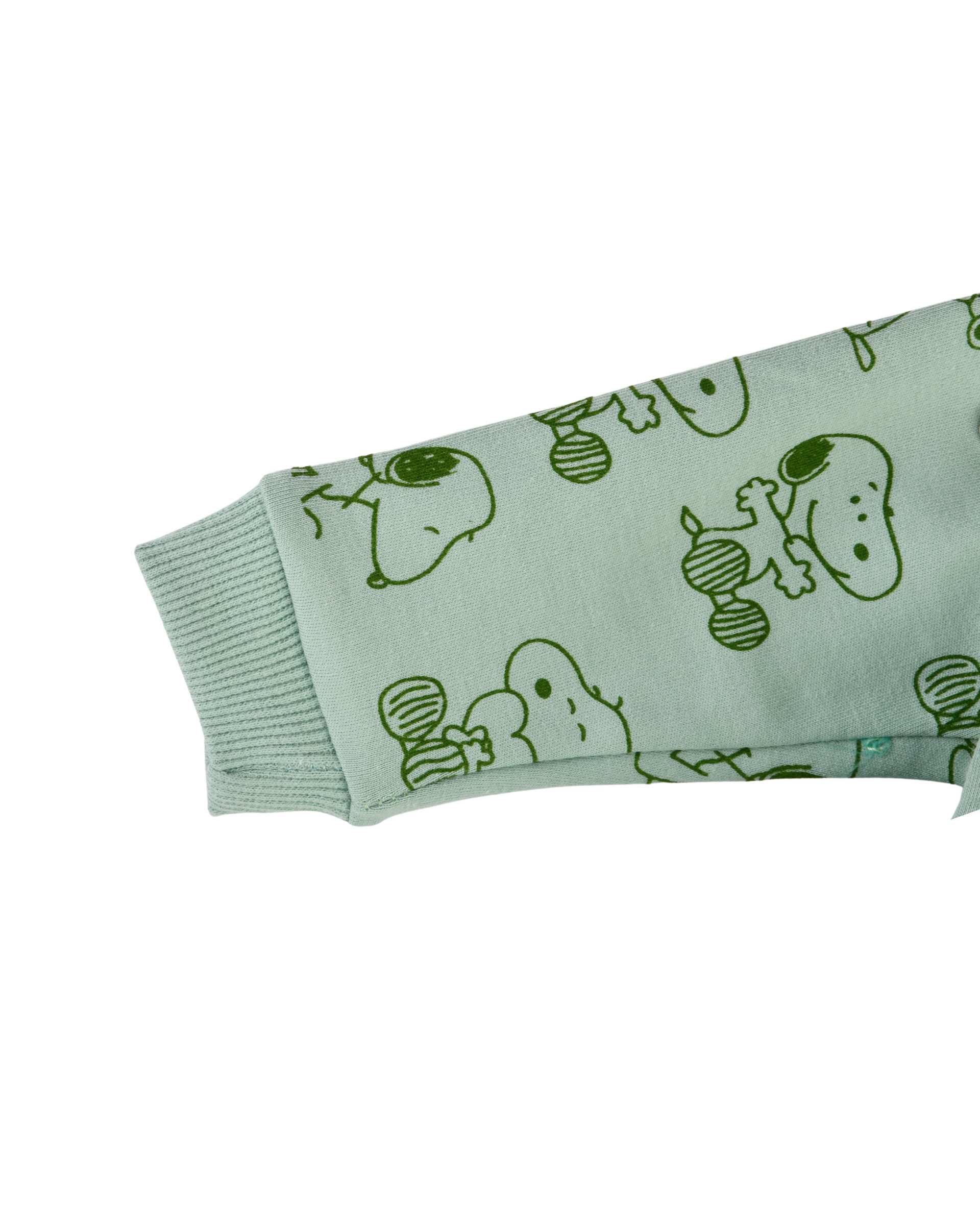 سرهمی نوزادی سبز کیدز پرو Kids pro طرح Snopy