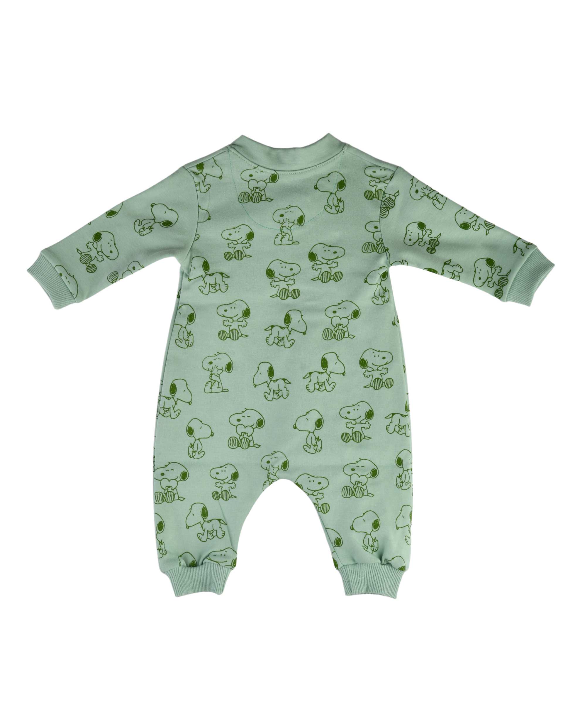 سرهمی نوزادی سبز کیدز پرو Kids pro طرح Snopy