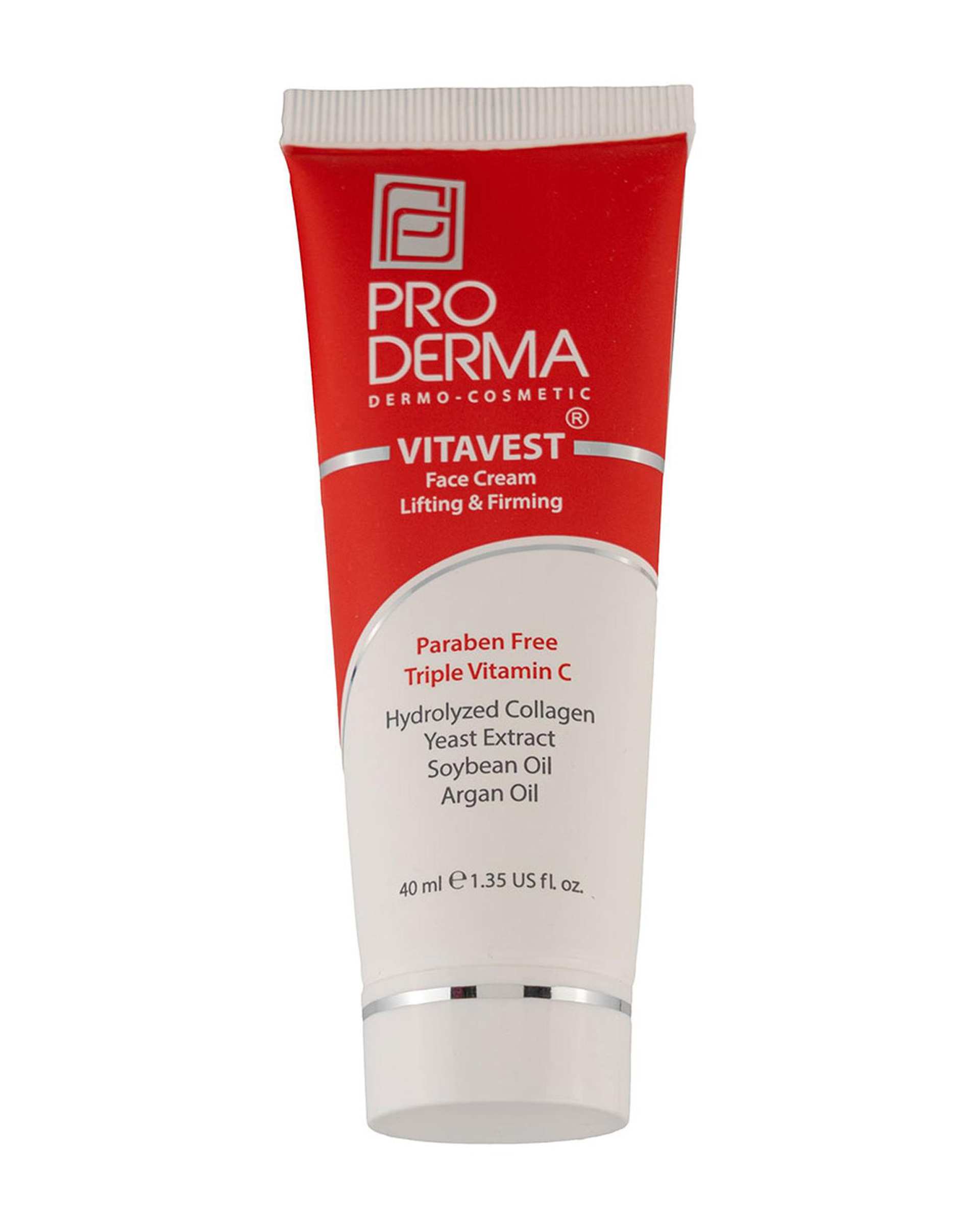 کرم ضد چروک و سفت کننده پوست صورت پرودرما Proderma حجم 40ml