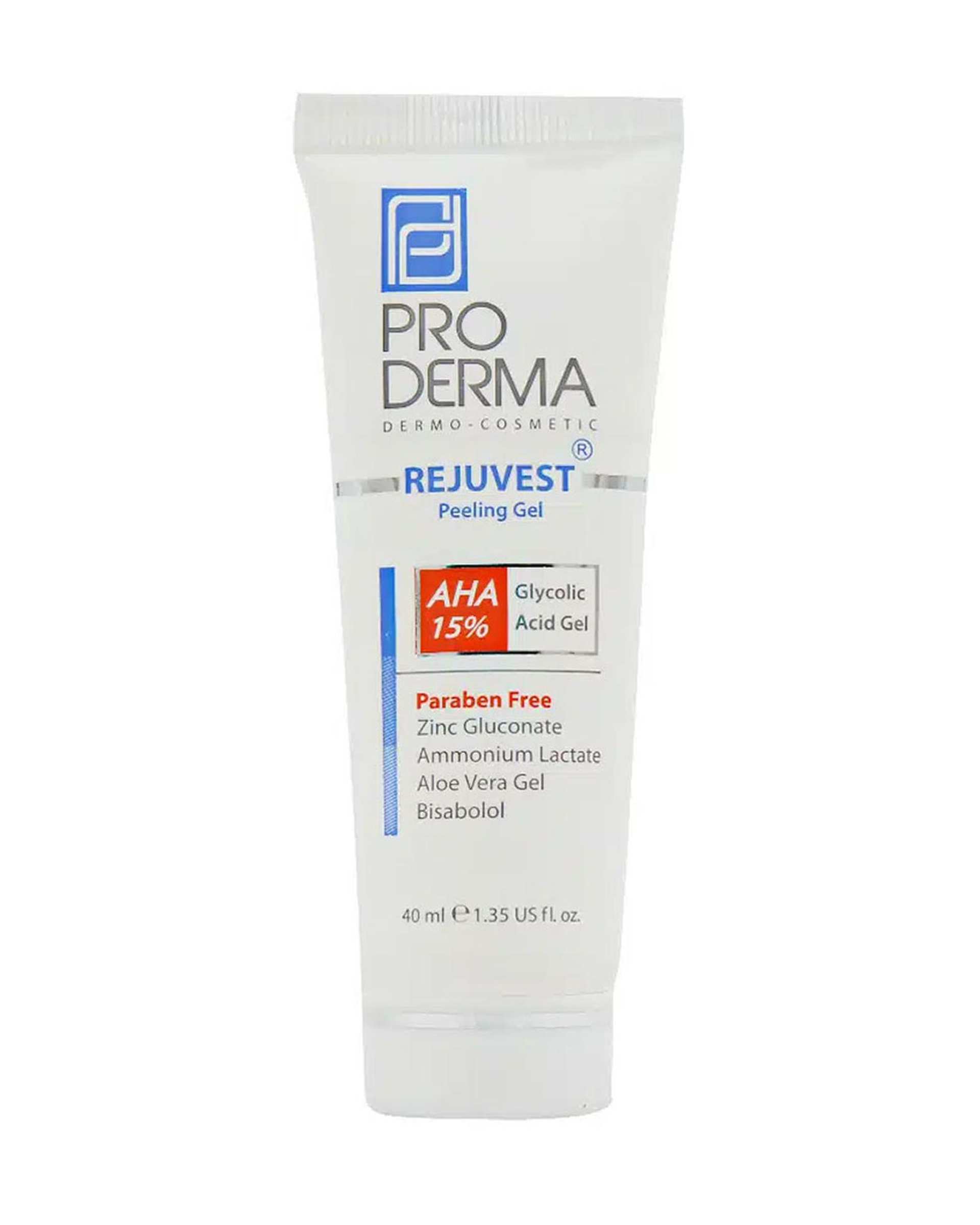 ژل لایه بردار پرودرما Proderma مدل Rejuvest حاوی 15 % AHA حجم 40ml