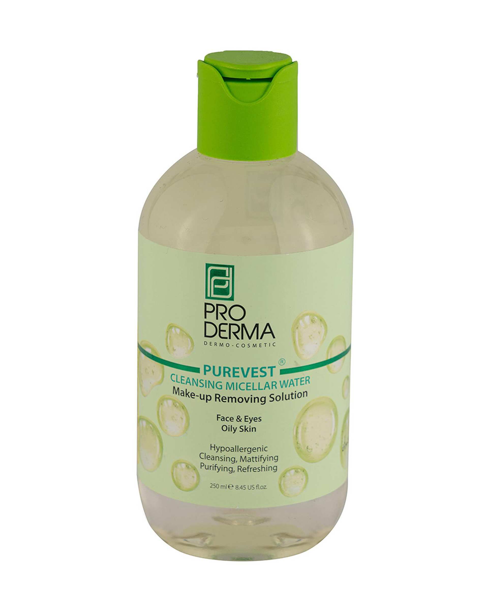 میسلار واتر پرودرما Proderma مناسب پوست چرب 250ml