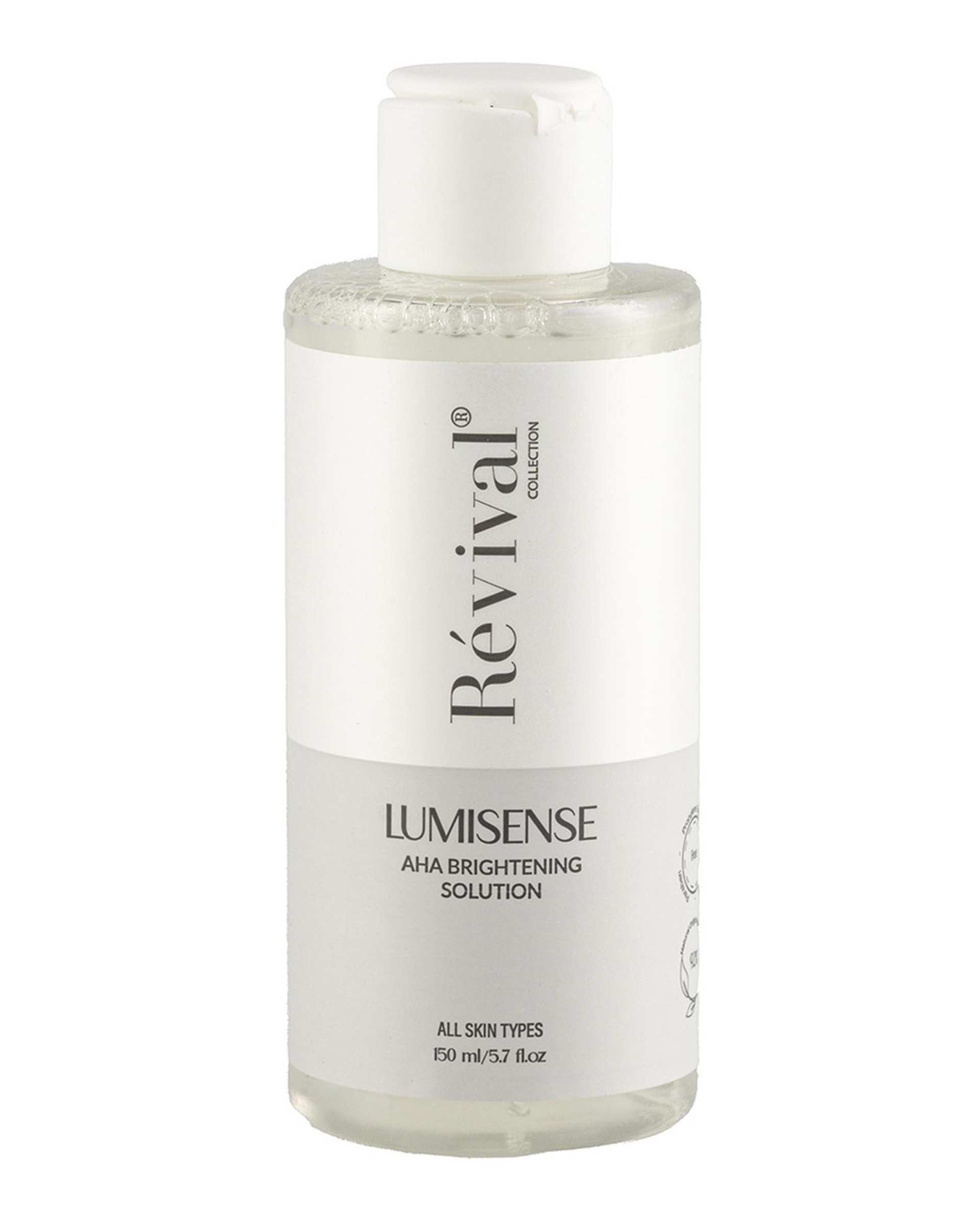 تونر روشن کننده صورت آلفا هیدروکسی اسید رویوال Revival حجم 150ml