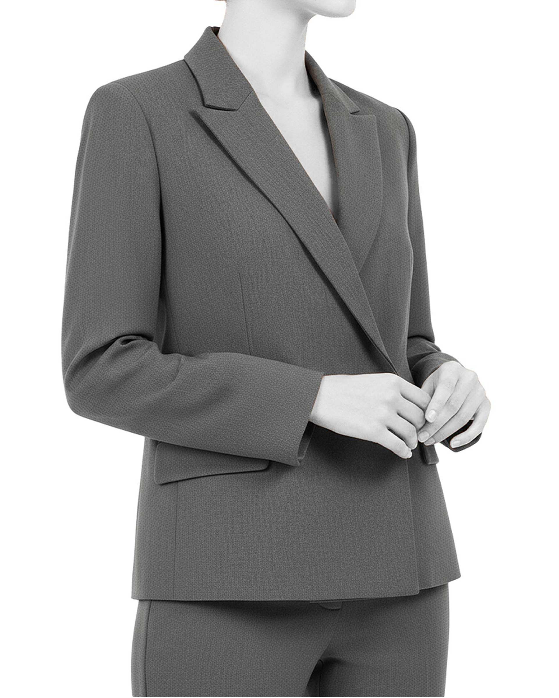 کت زنانه طوسی سرژه Serge کد 212295